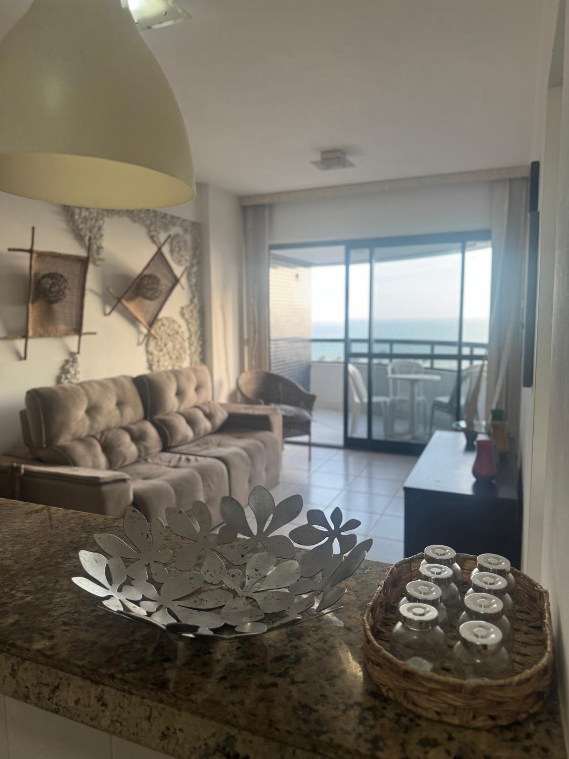 Flat vista mar