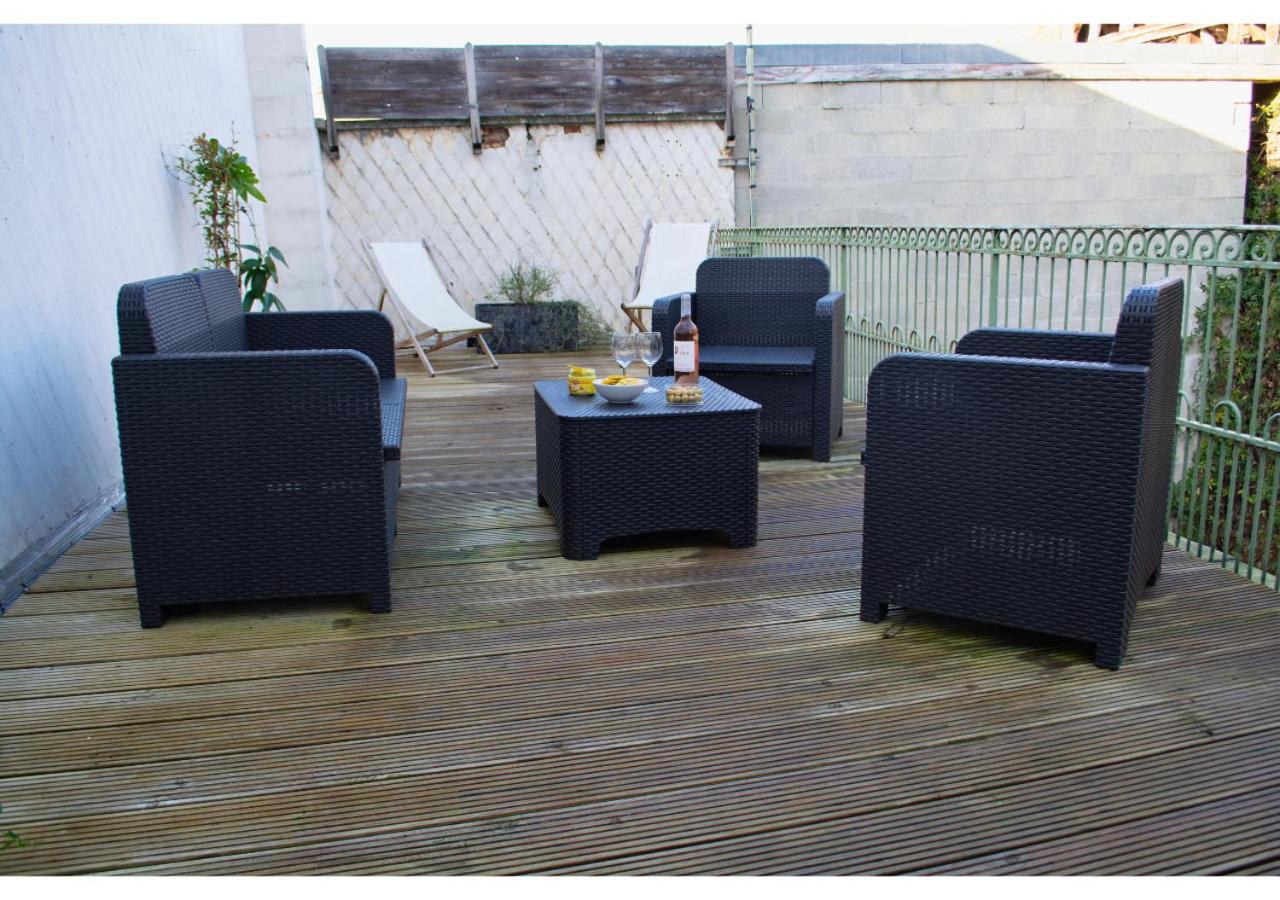 Le Charme D'Antan - Terrasse - Balcon - Hypercentre Evreux