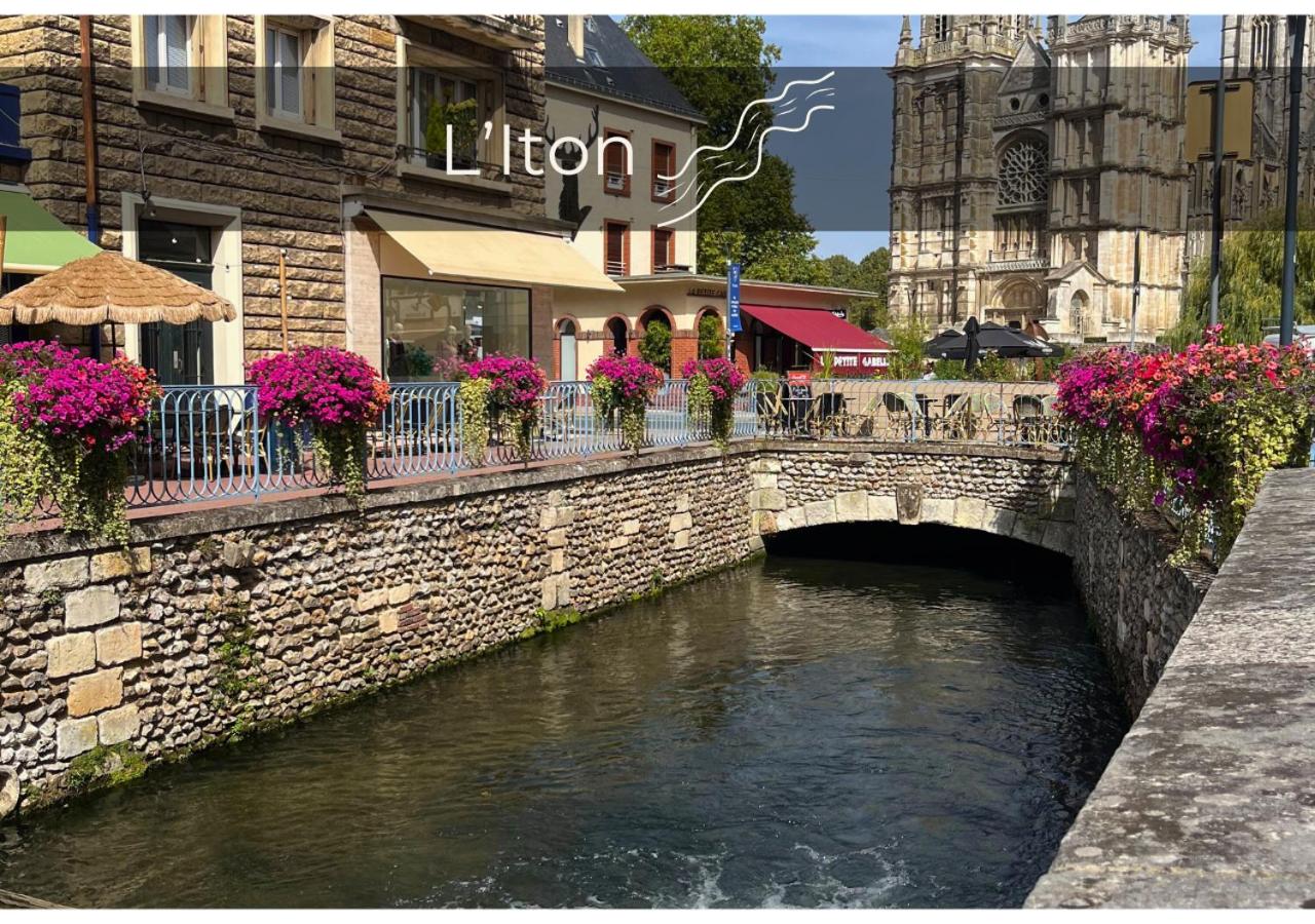 Le Charme D'Antan - Terrasse - Balcon - Hypercentre Evreux