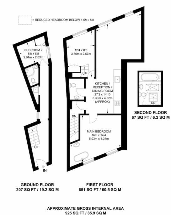 Stunning Modern 2-Floor House with 3 Ensuite Rooms