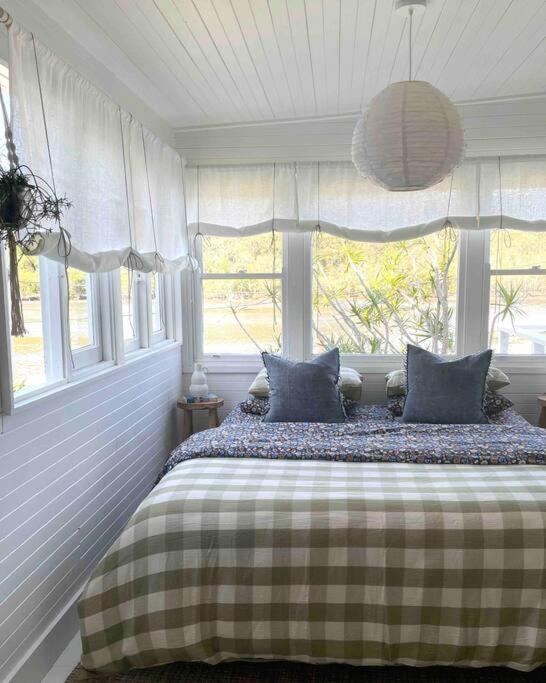Boat-Access only riverfront cottage