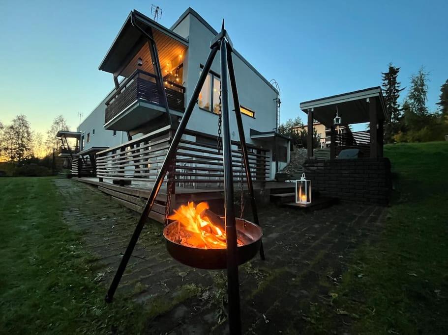 Atmospheric Holiday Villa with Sauna