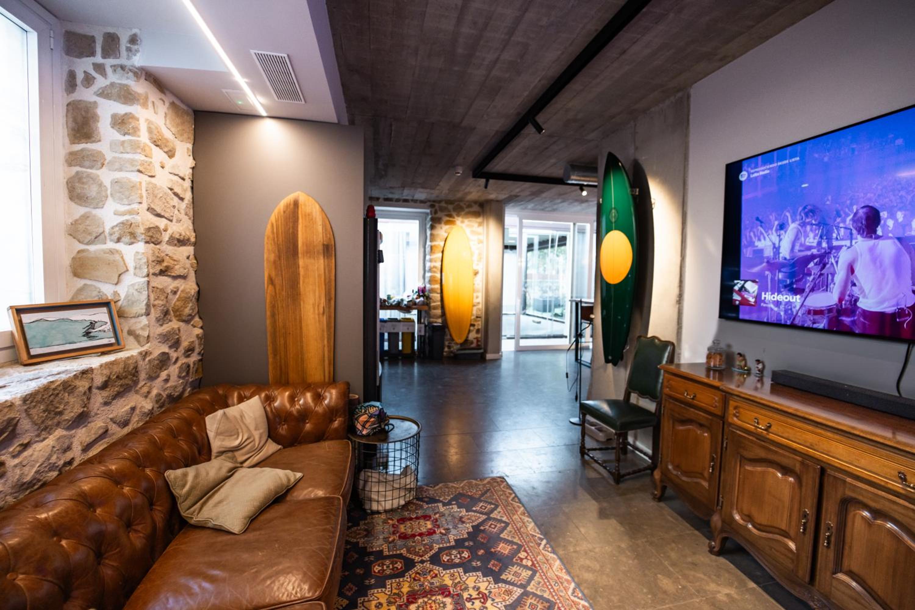 Zarautz Surf House view 2