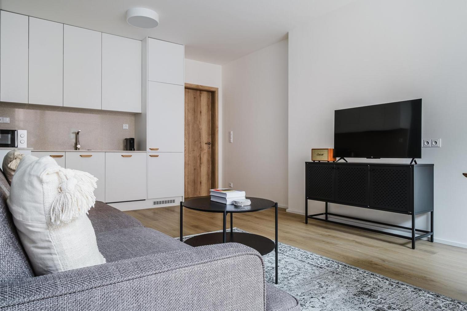 Blueground Prague 7 furnished close to offices PRG-29