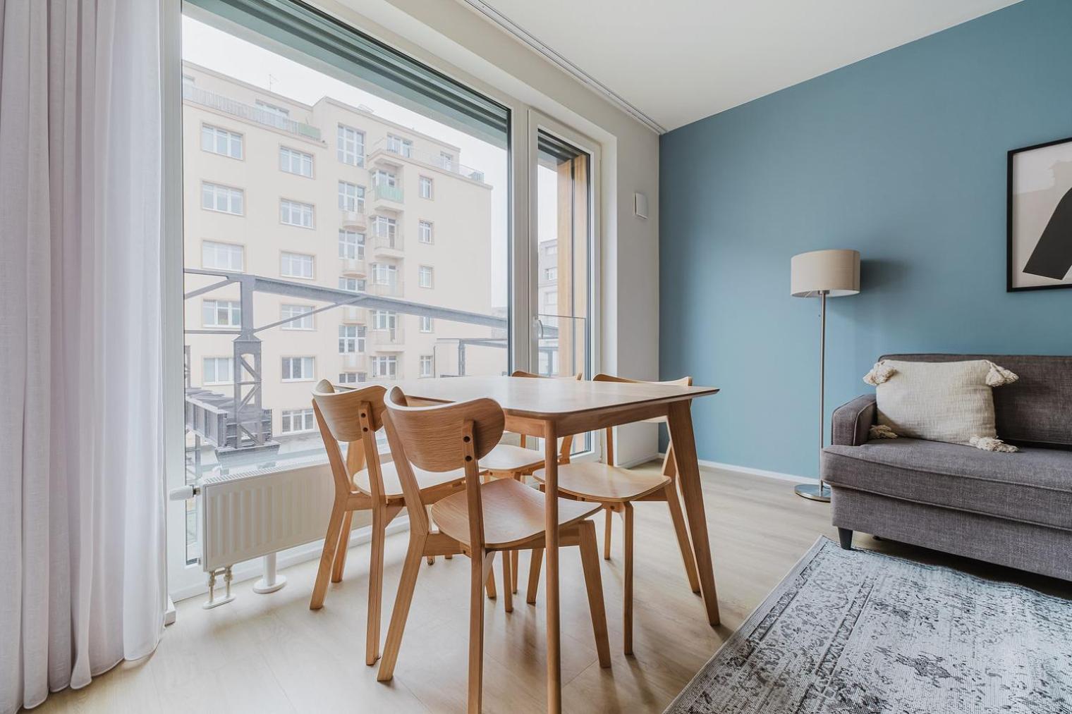 Blueground Prague 7 furnished close to offices PRG-29