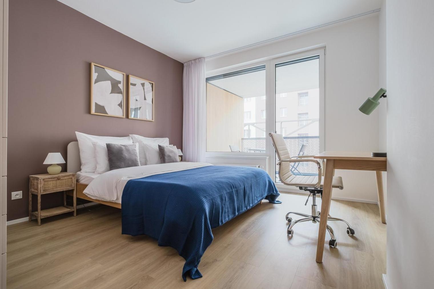 Blueground Prague 7 furnished close to offices PRG-29
