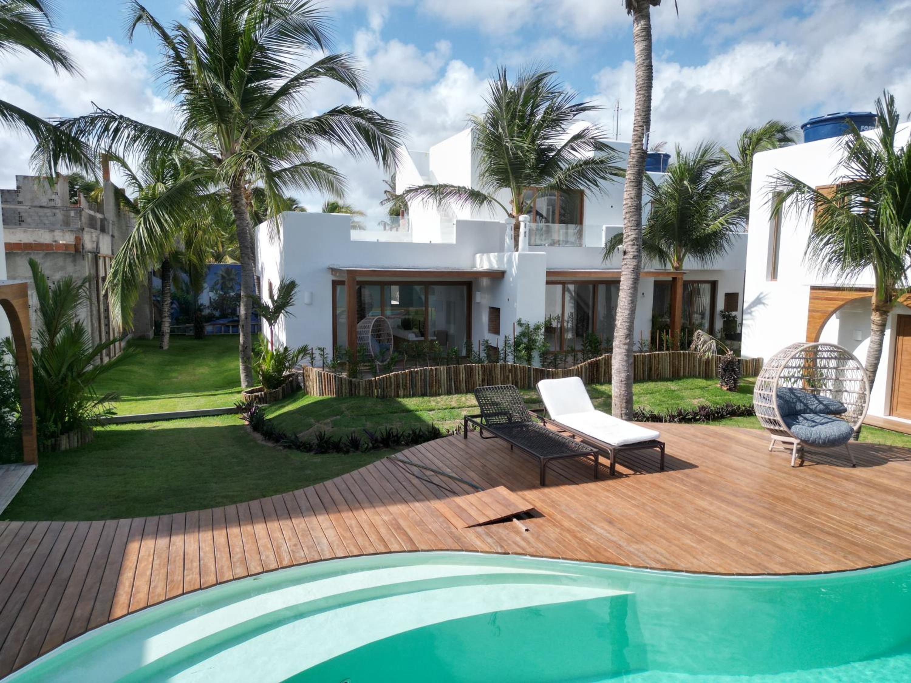 Condominio de Villa com quartos ou villas en aluguel : Kite Villas - 3 villas (Cajueiro, Carnauba e Beija Flor)