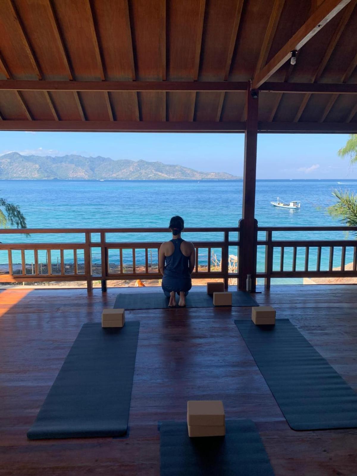 Flowers & Fire Yoga Garden view 3