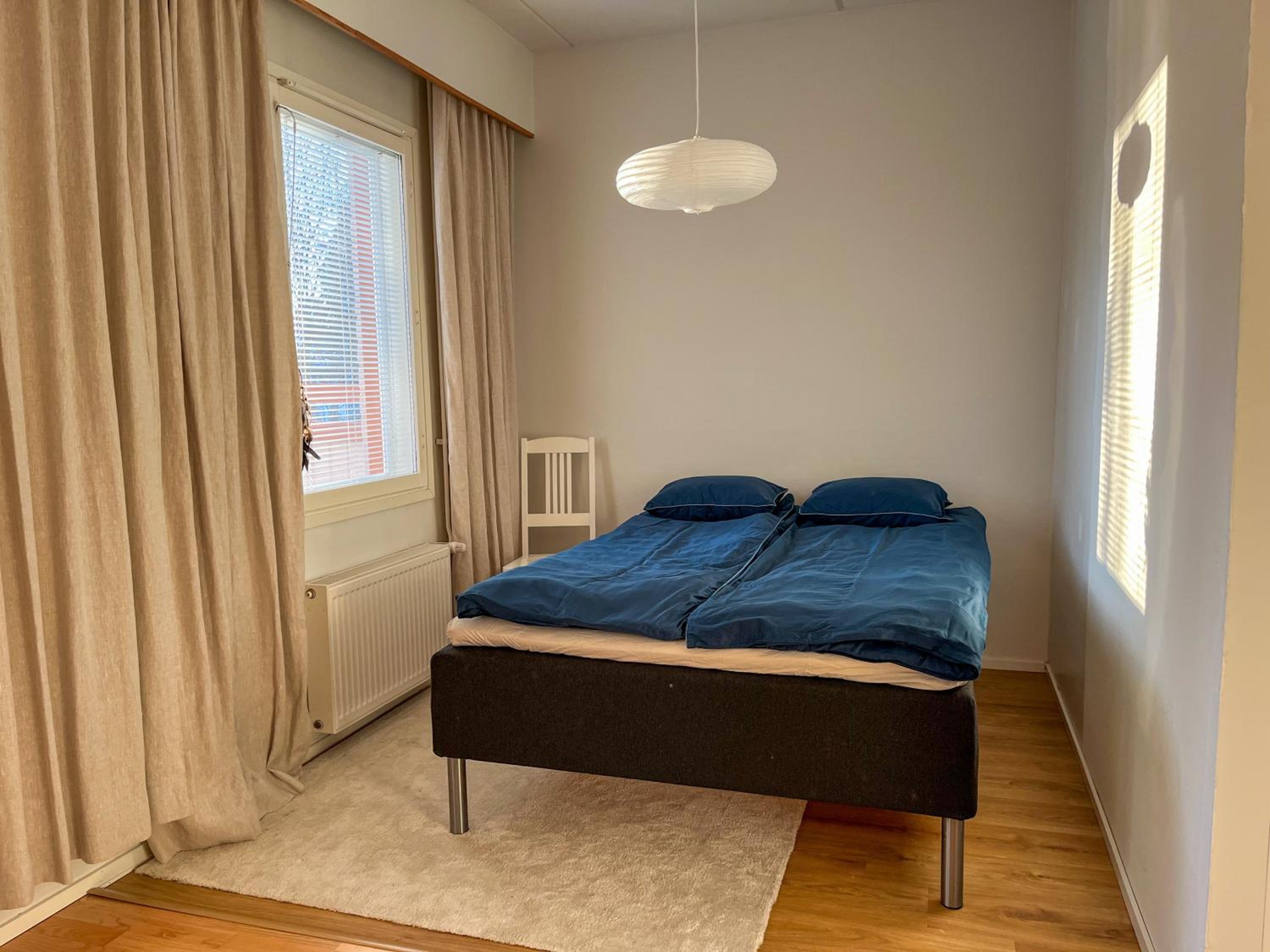 Tunnelmallinen yksiö omalla saunalla