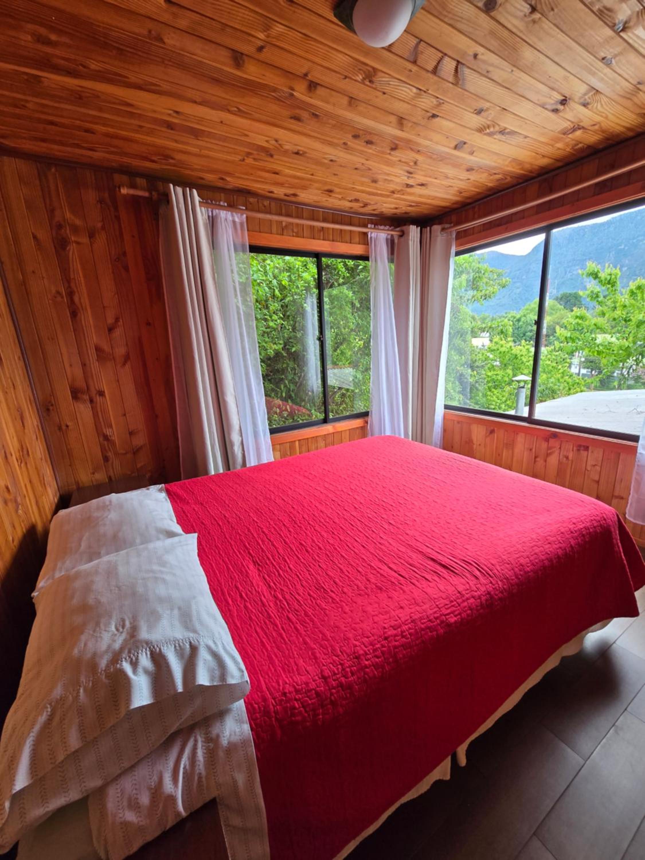 Cabaña 8 a 9 personas ideal 2 matrimonios y niños