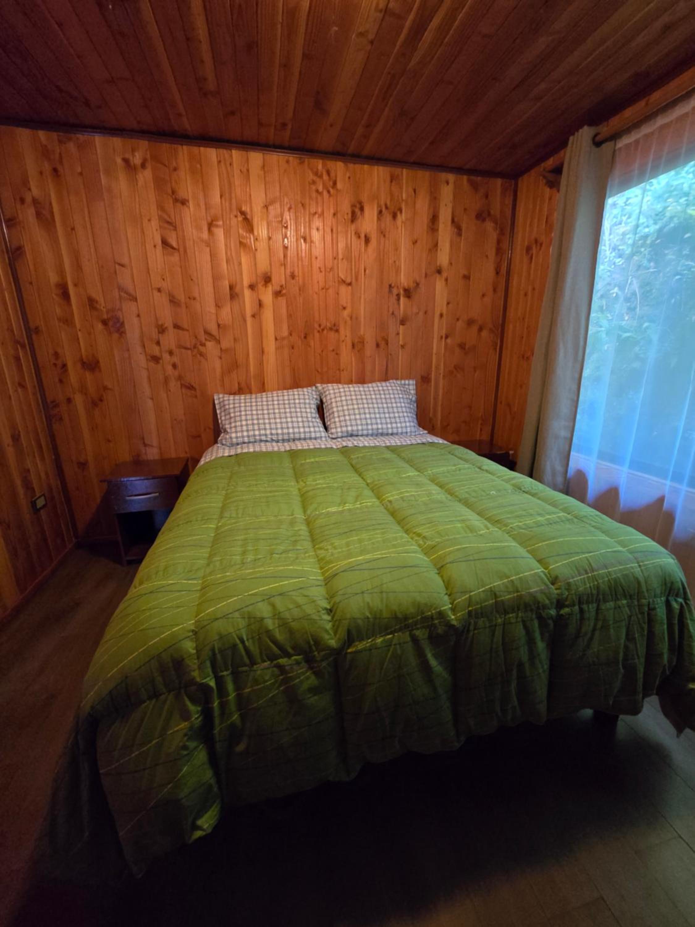 Cabaña 8 a 9 personas ideal 2 matrimonios y niños