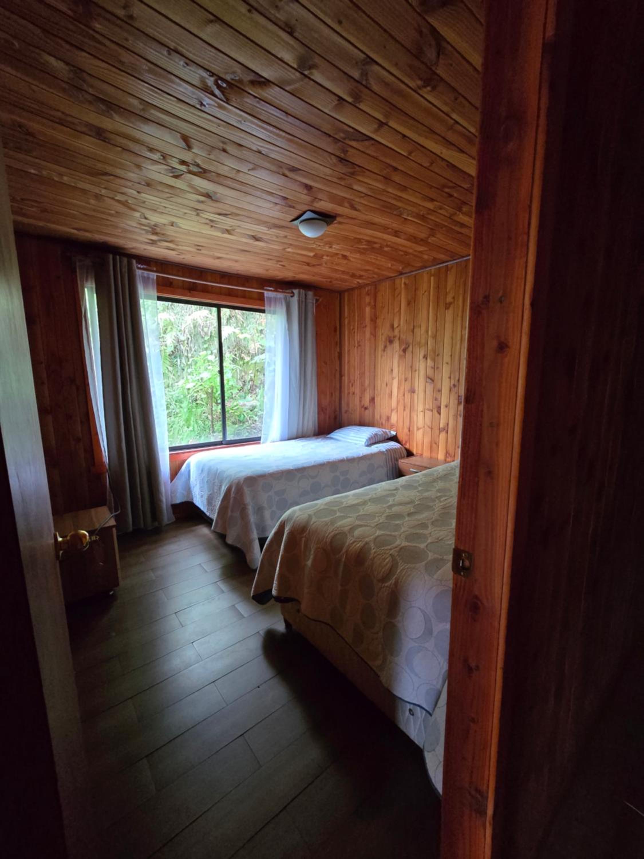 Cabaña 8 a 9 personas ideal 2 matrimonios y niños