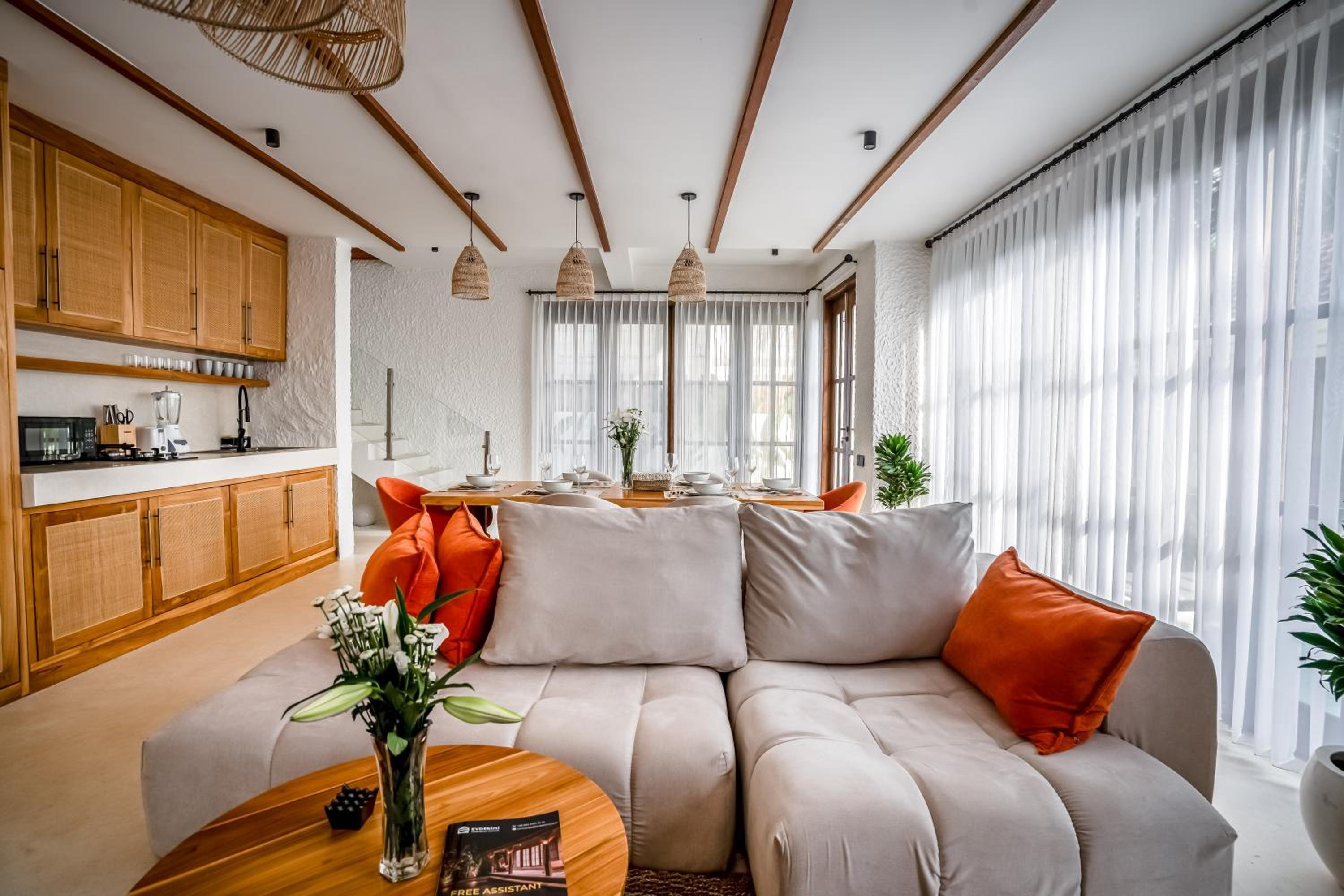 Tropical Tribe Villa by EVDEkimi Ubud view 3