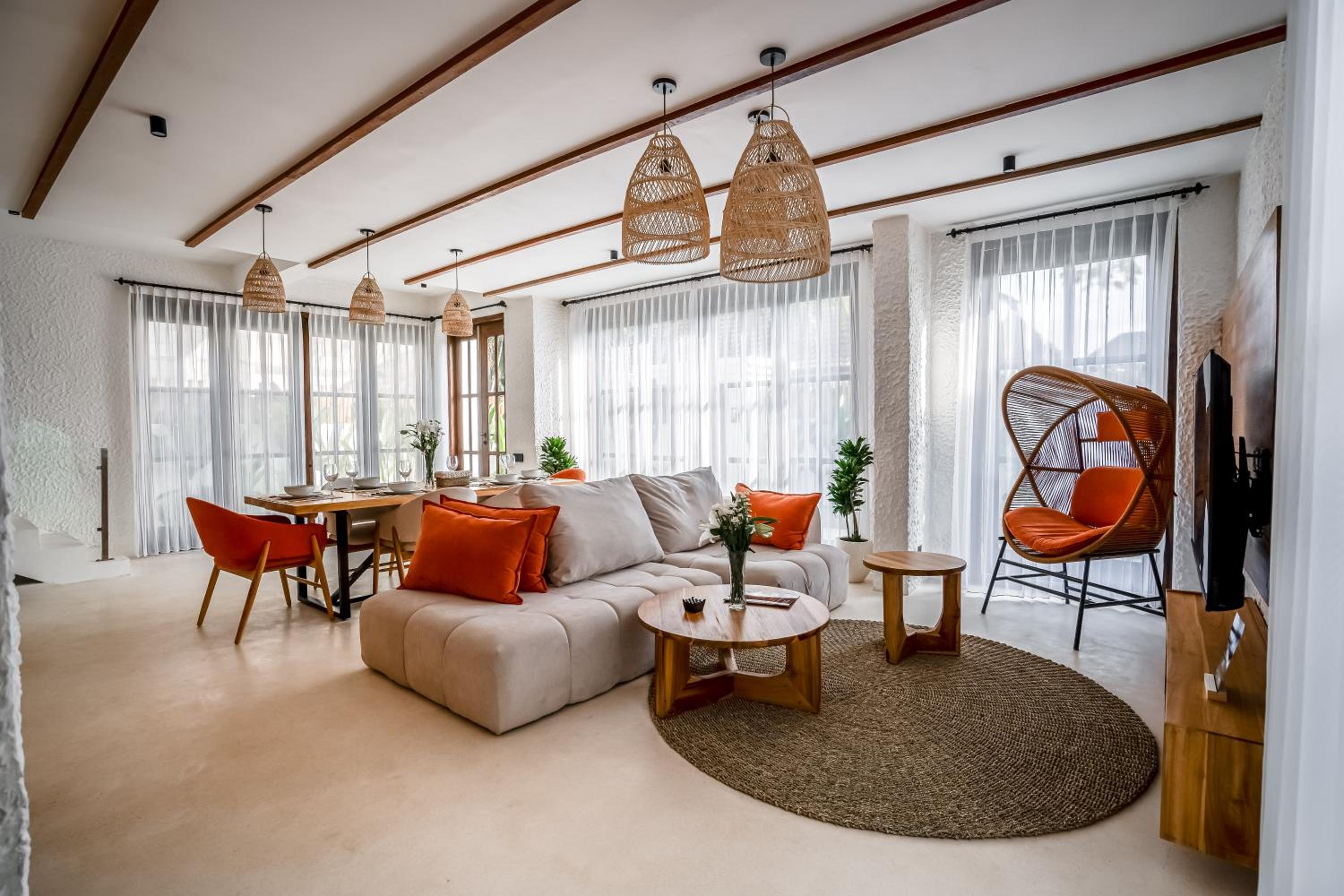 Tropical Tribe Villa by EVDEkimi Ubud view 4