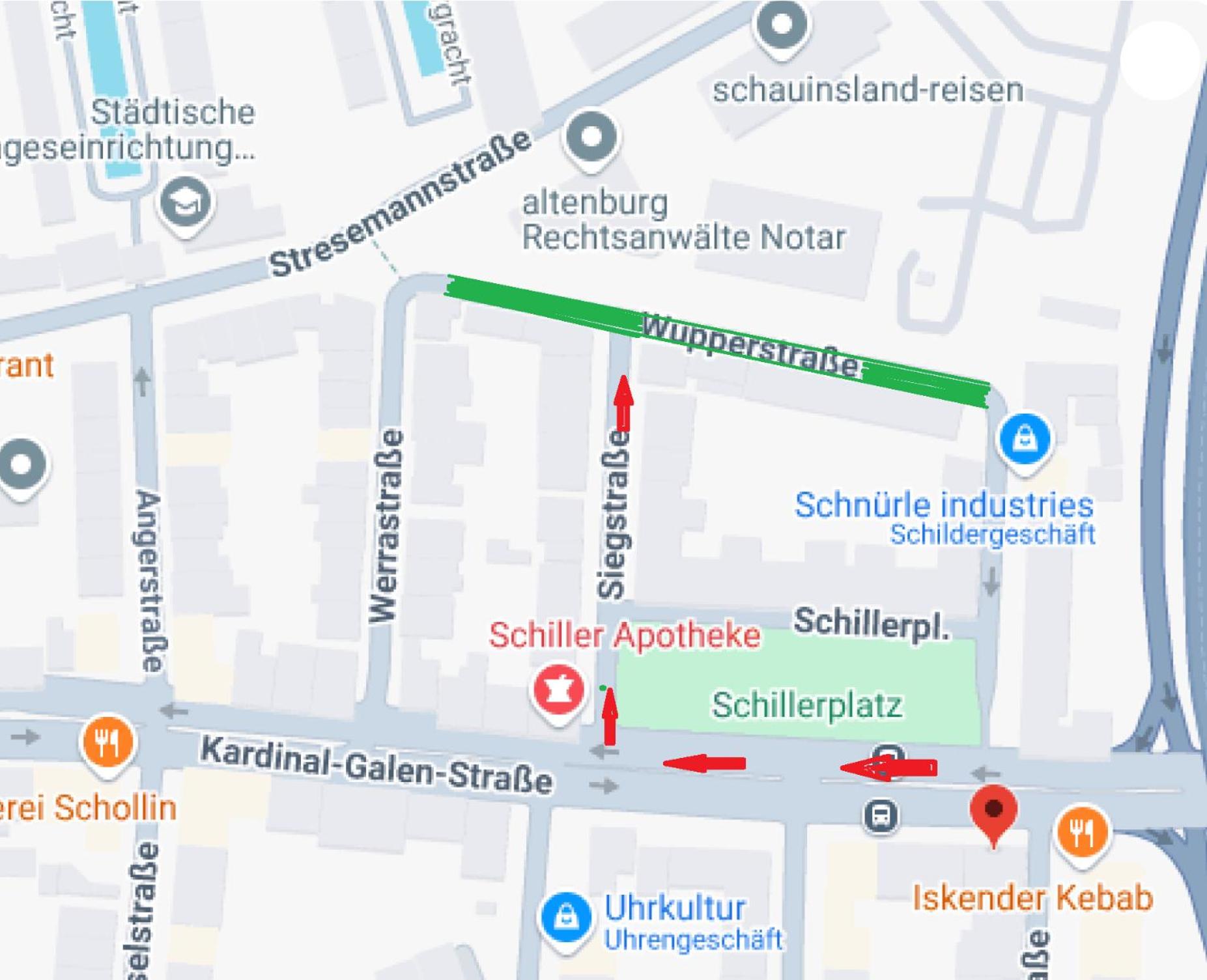 OnThePoint, Erdgeschoss, Abstellplatz für Fahrräder, City und Innenhafen 5 Gehminuten!!!
