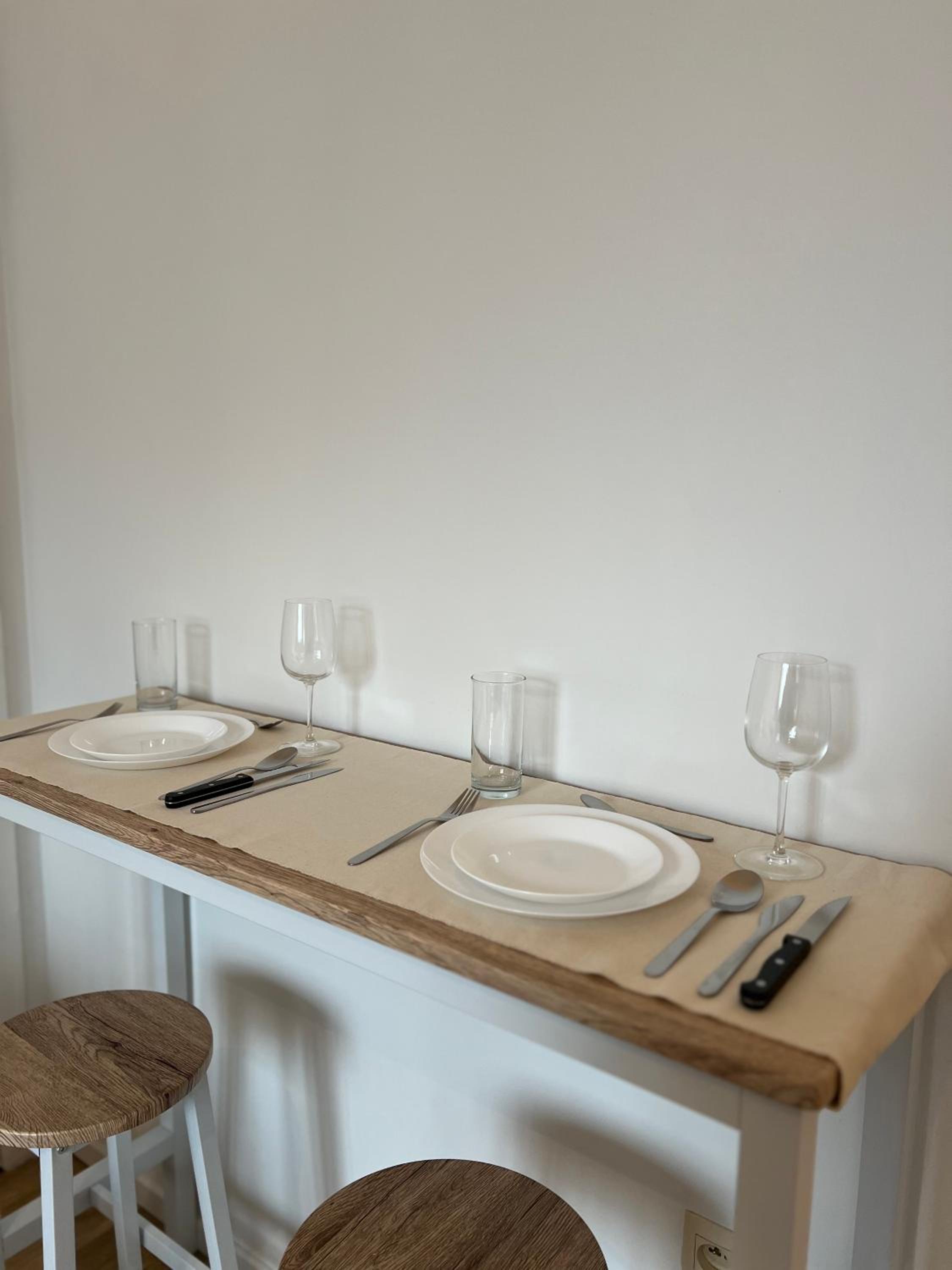 Studio duplex au rez-de-chaussée