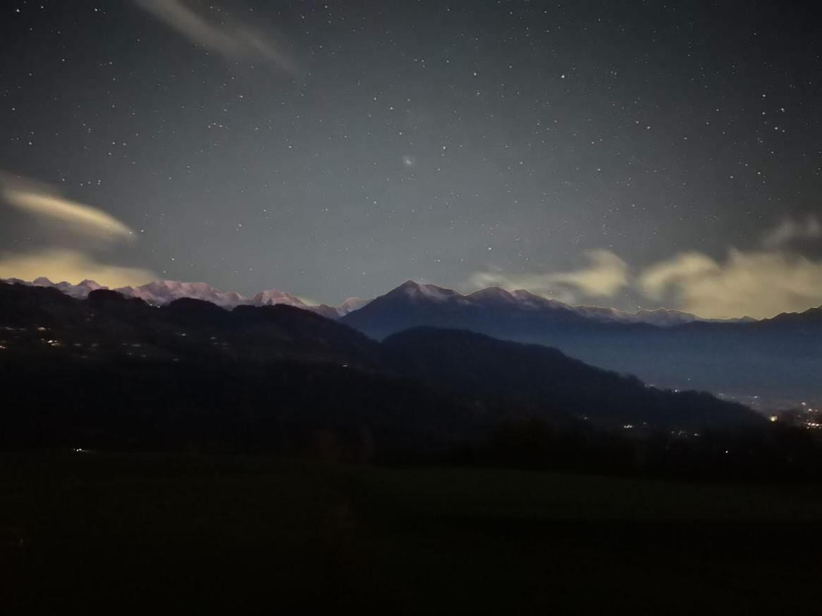 Tipi Zelt mit Bergsicht