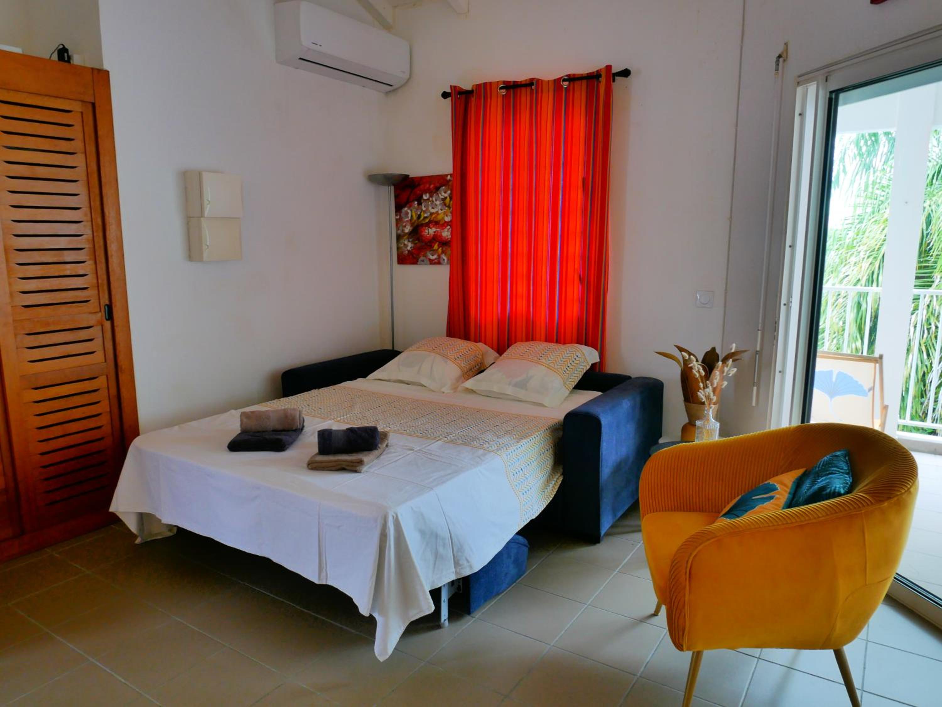 Appartement T2 - Ti-palm view 3