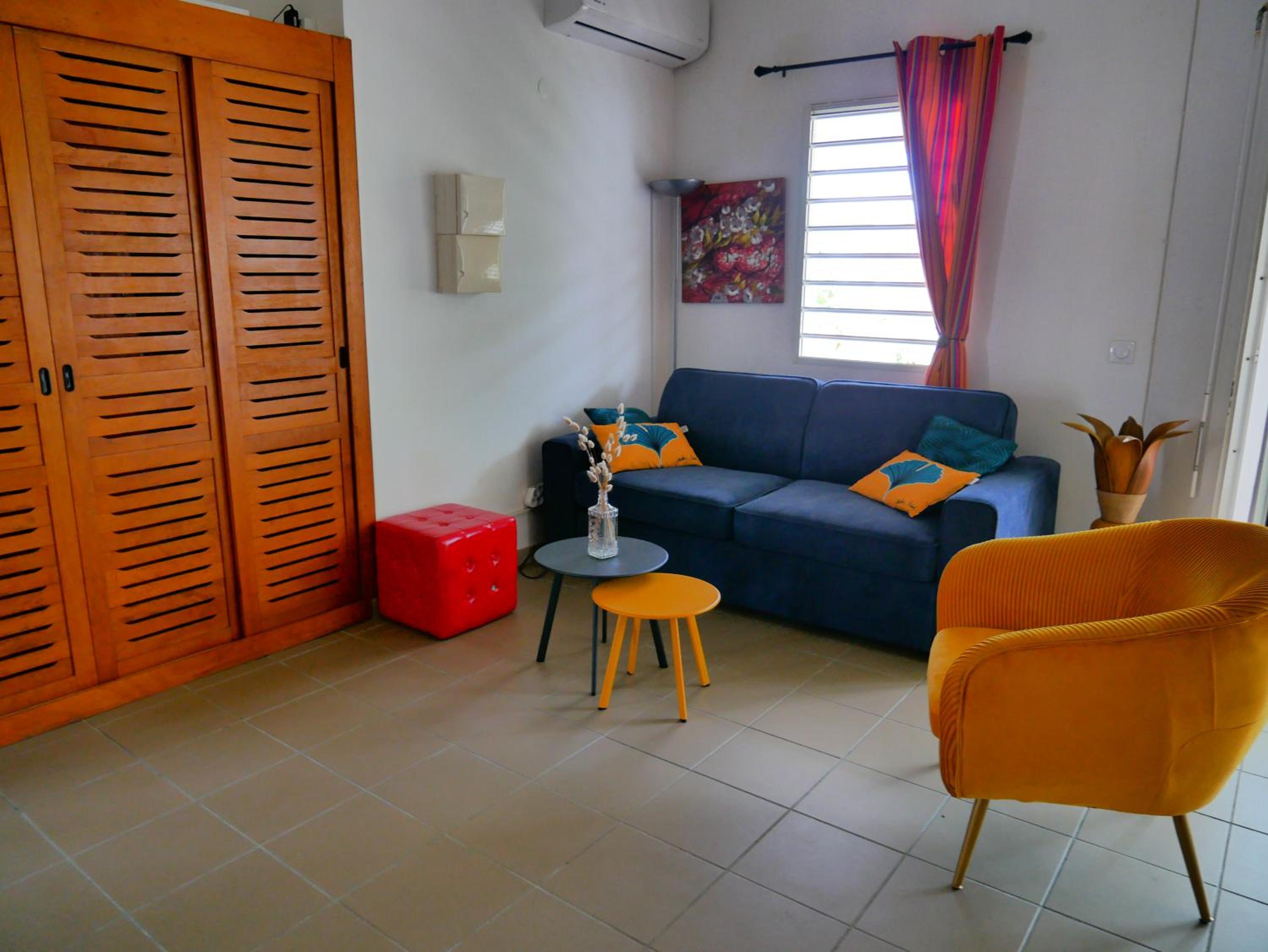 Appartement T2 - Ti-palm view 2