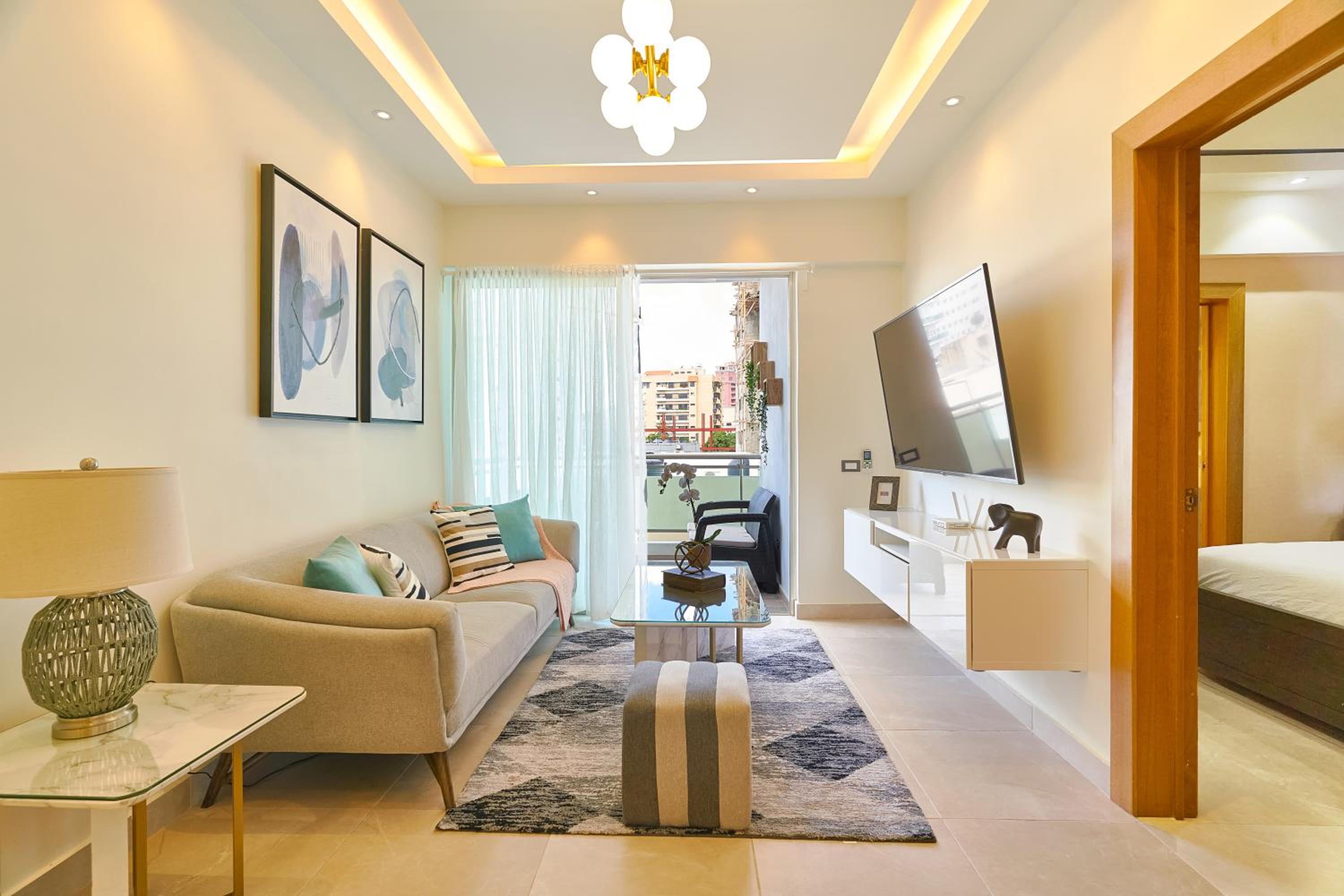 Charming City Center Condo, Full AC, Pool, Gym view 2