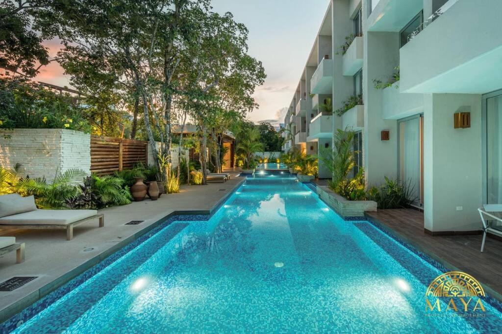 NHOA 205A Lux 2BR Condo Pool View in Aldea Zama