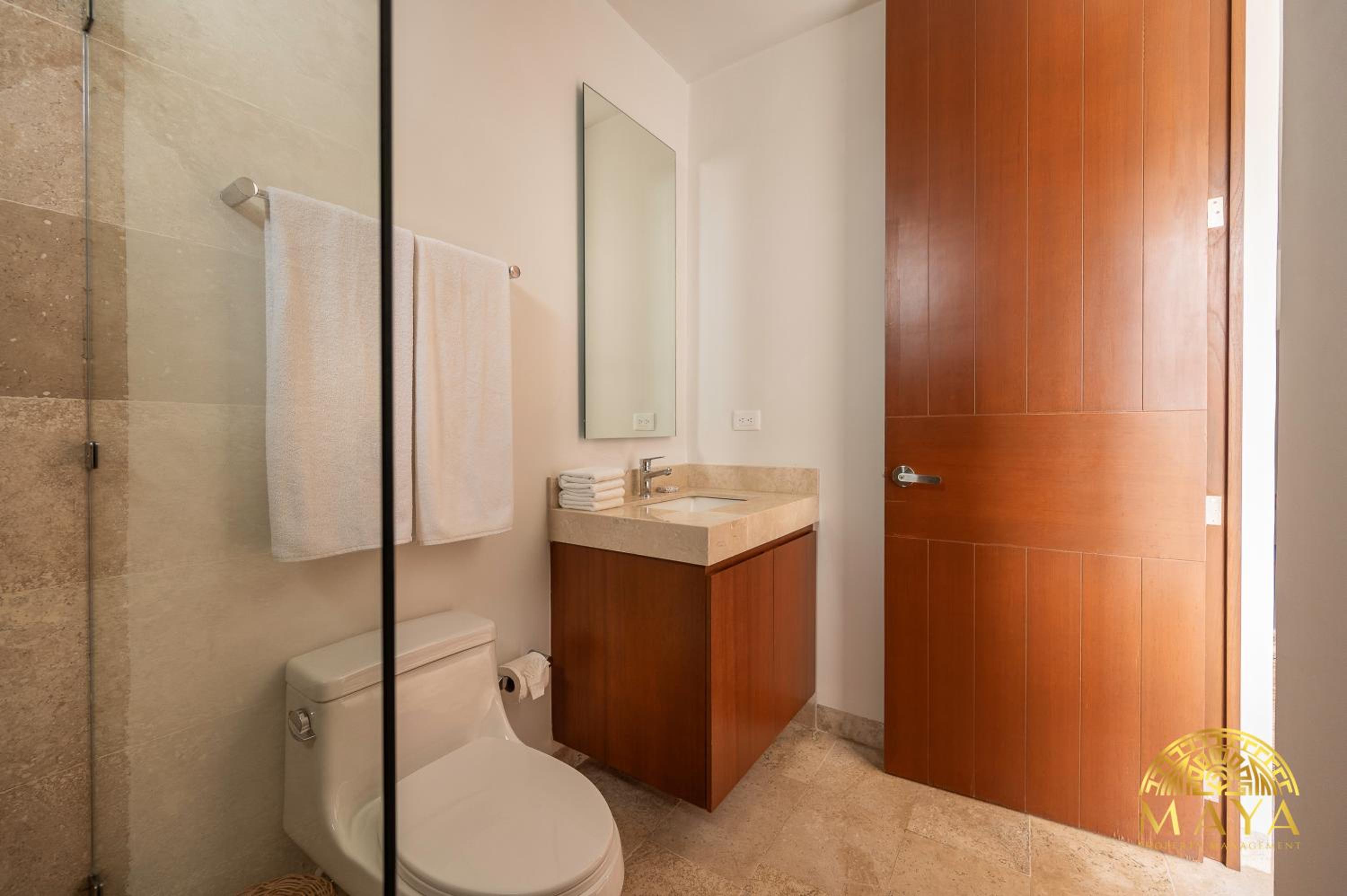 NHOA 205A Lux 2BR Condo Pool View in Aldea Zama
