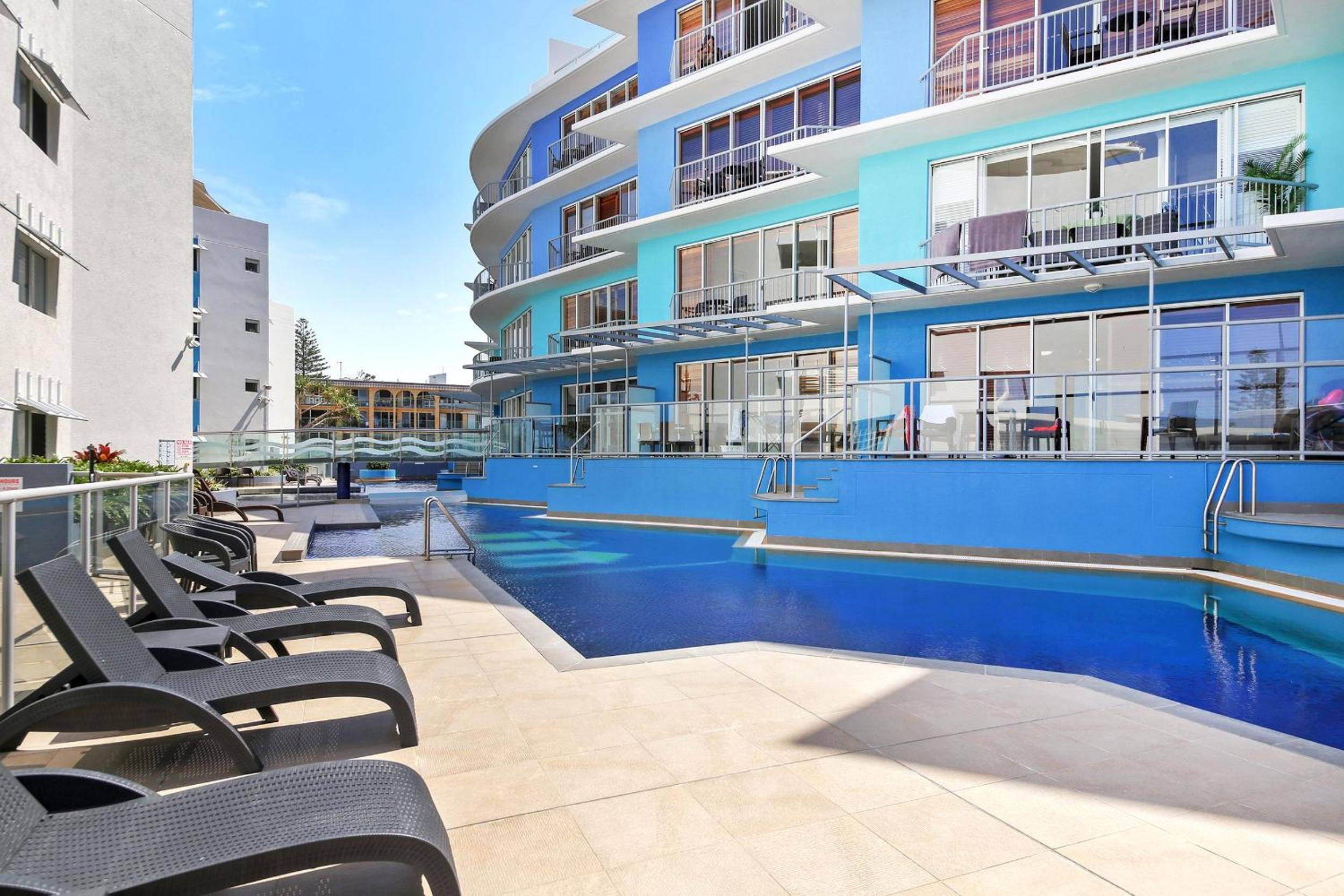 Absolute Beachfront Rolling Surf Resort