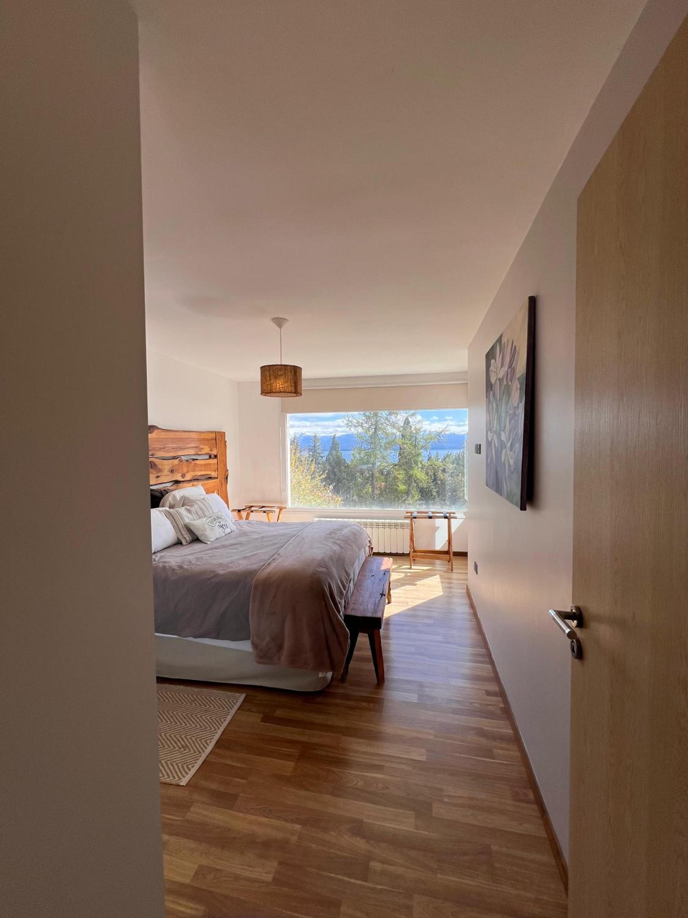 Departamento con vista al lago