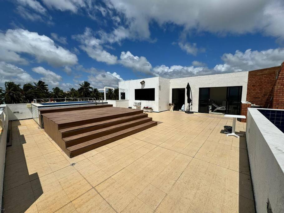 Cobertura beira mar piscina privativa, 5 quartos, ar condicionado, até 14 pessoas!
