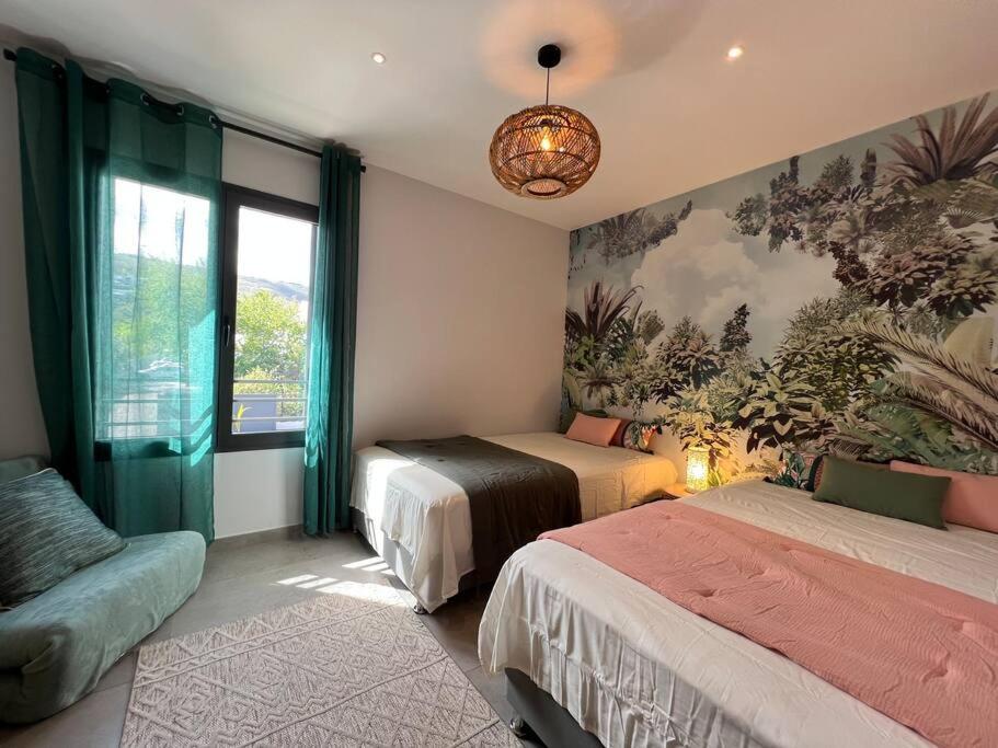 Villa City Beach face au lagon avec jacuzzi view 2
