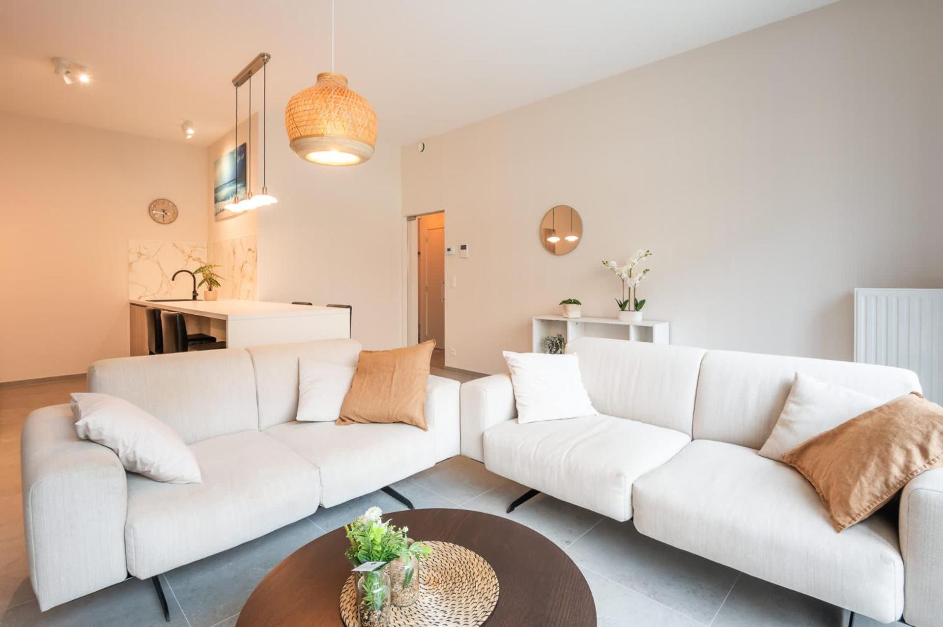 Brand new apartment with garden and parking