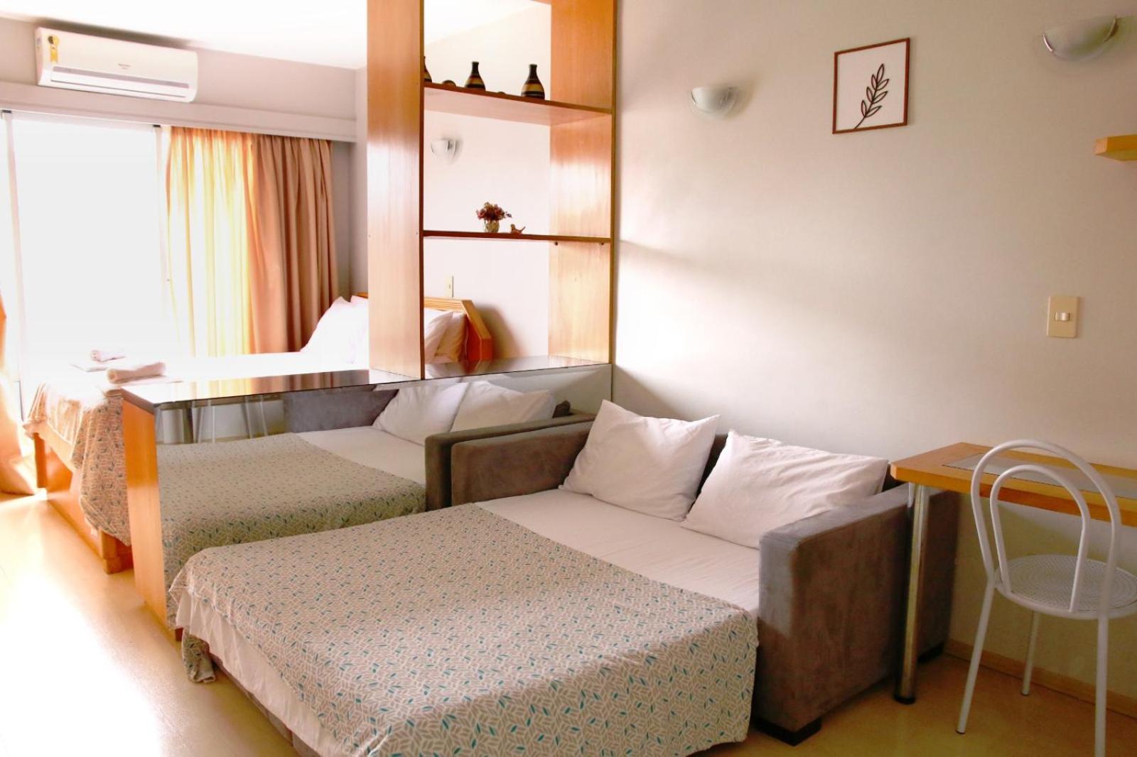 Flats em frente ao Allianz Parque e Shopping - Hotel em Perdizes - com estacionamento