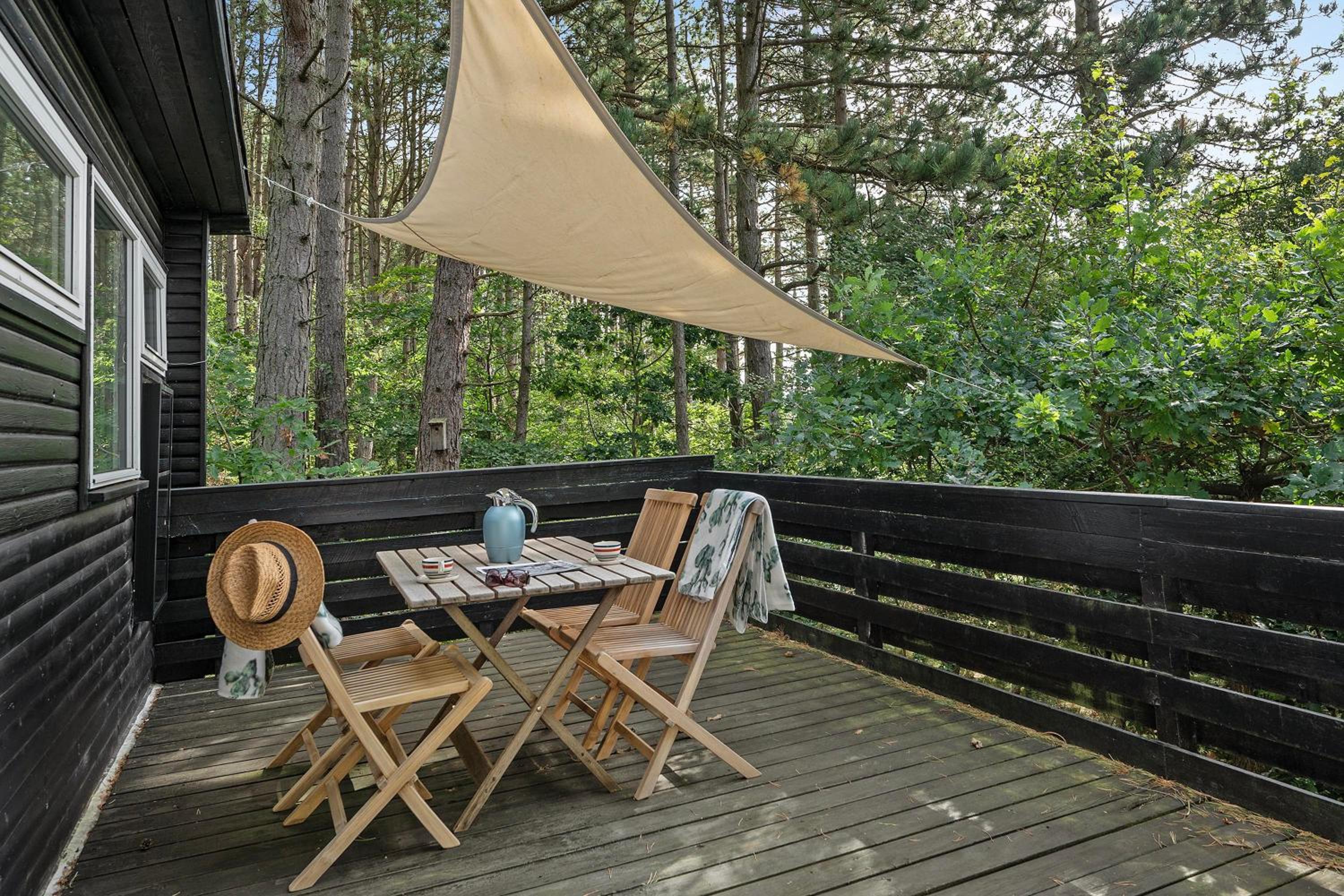 Peaceful And Cosy Holiday Home For 3 Guests Surrounded By Forest Near Fuglslev view 2