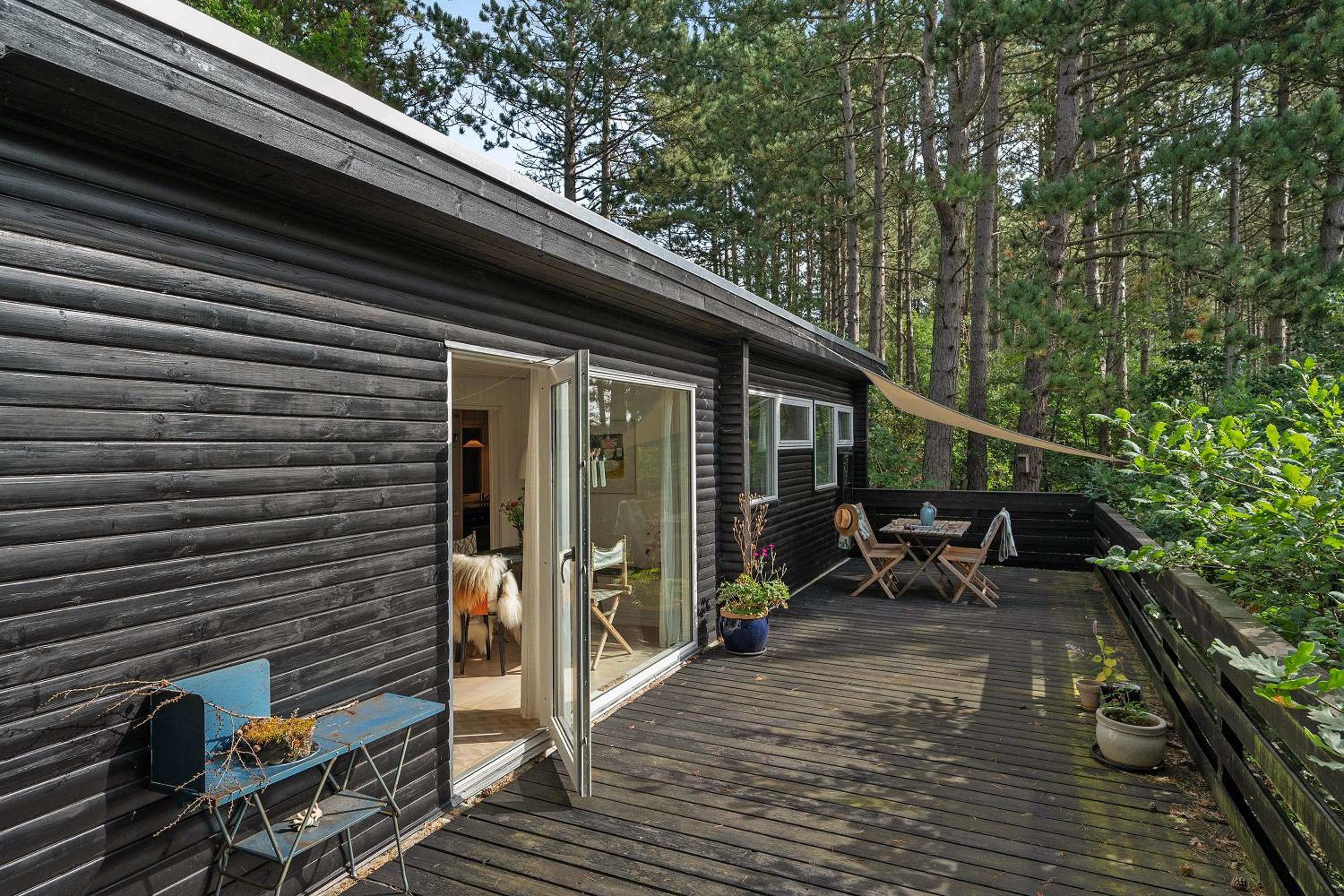 Peaceful And Cosy Holiday Home For 3 Guests Surrounded By Forest Near Fuglslev view 3