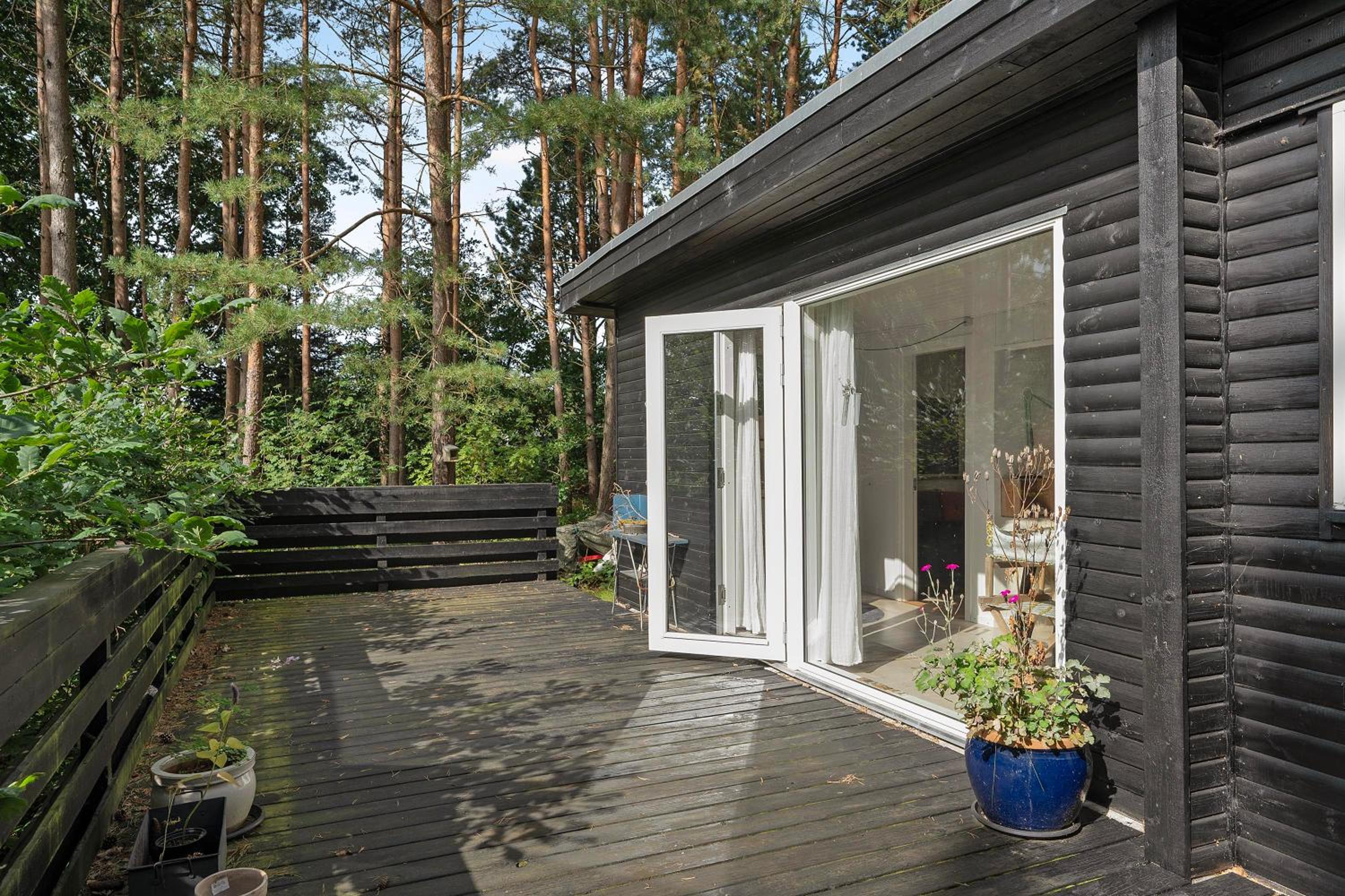 Peaceful And Cosy Holiday Home For 3 Guests Surrounded By Forest Near Fuglslev view 4