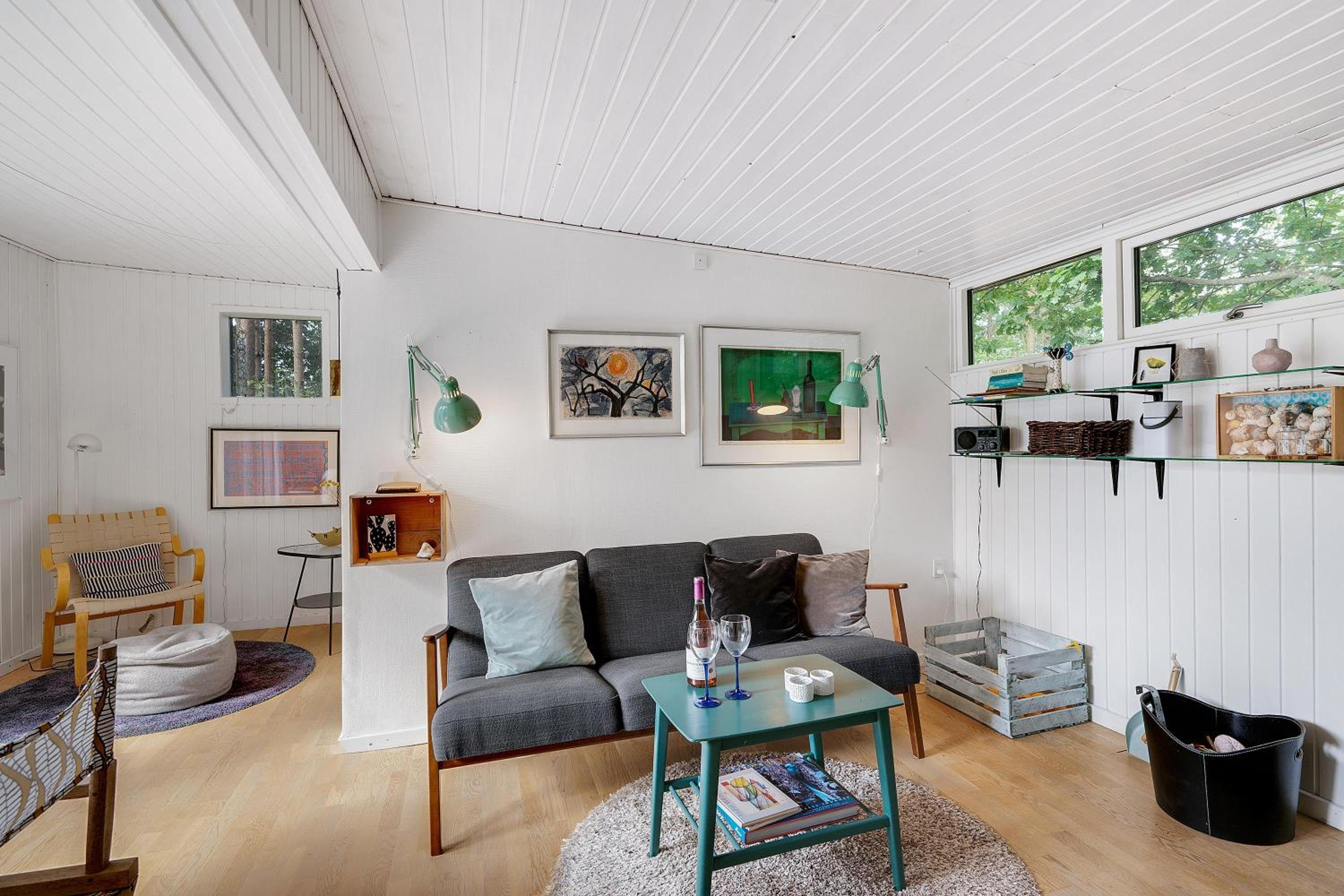 Peaceful And Cosy Holiday Home For 3 Guests Surrounded By Forest Near Fuglslev view 5