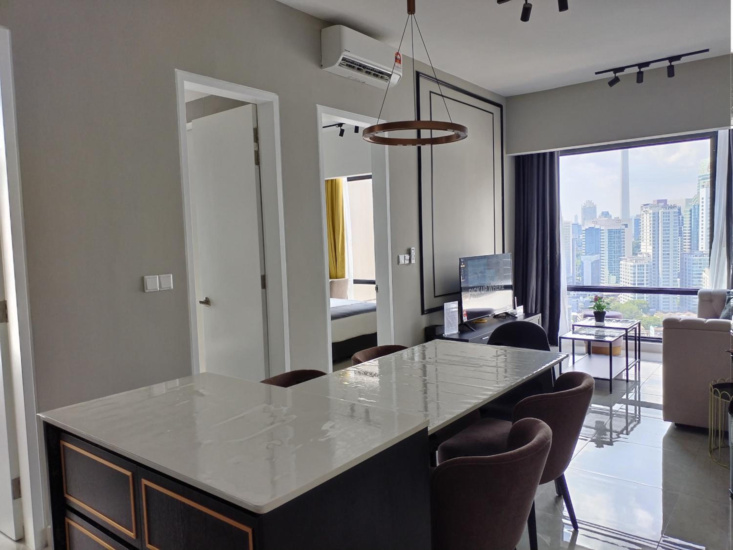 Bukit Bintang Axon Residences 3R2B 3Queens Beds