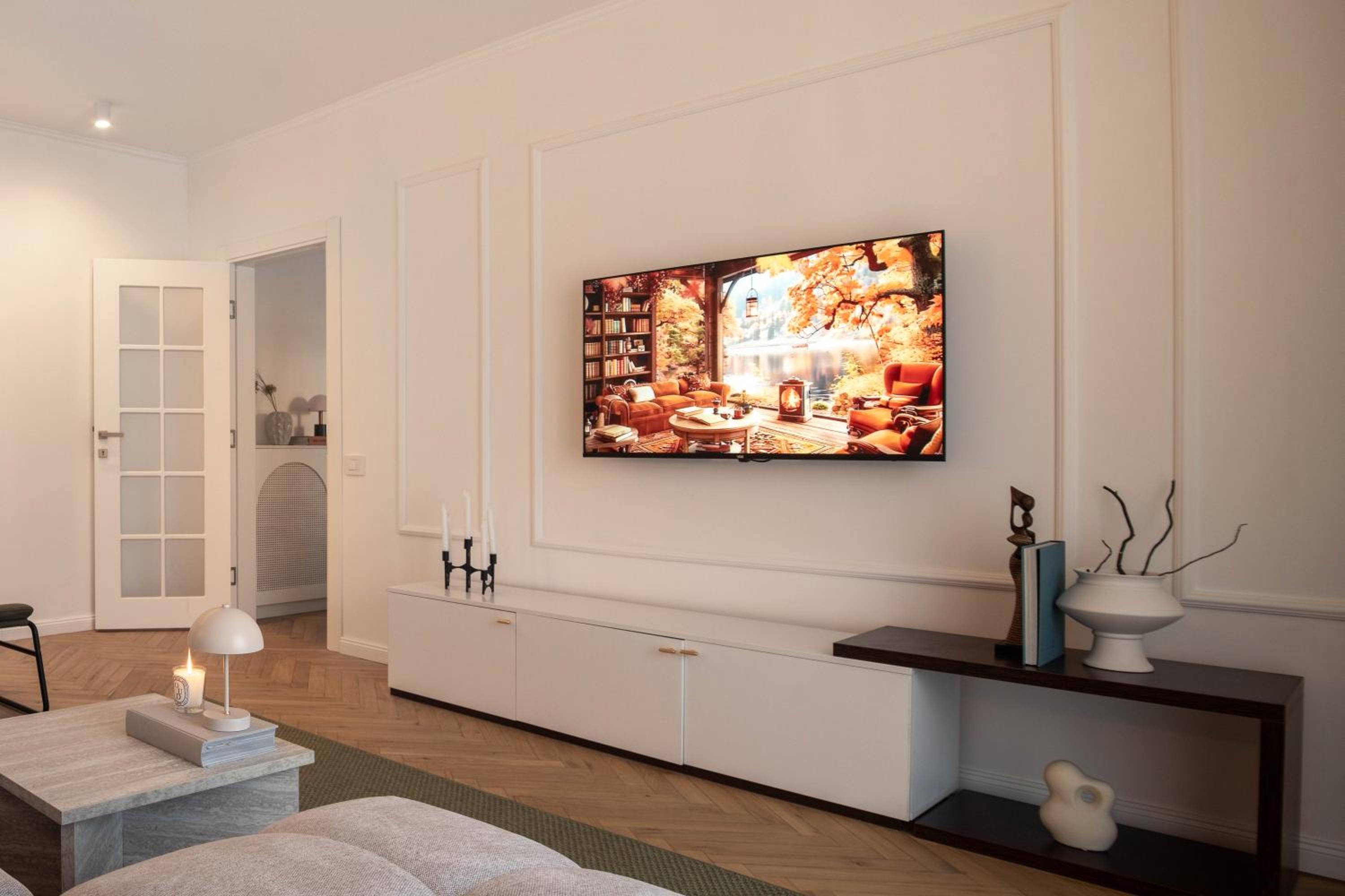 Designer flat with character