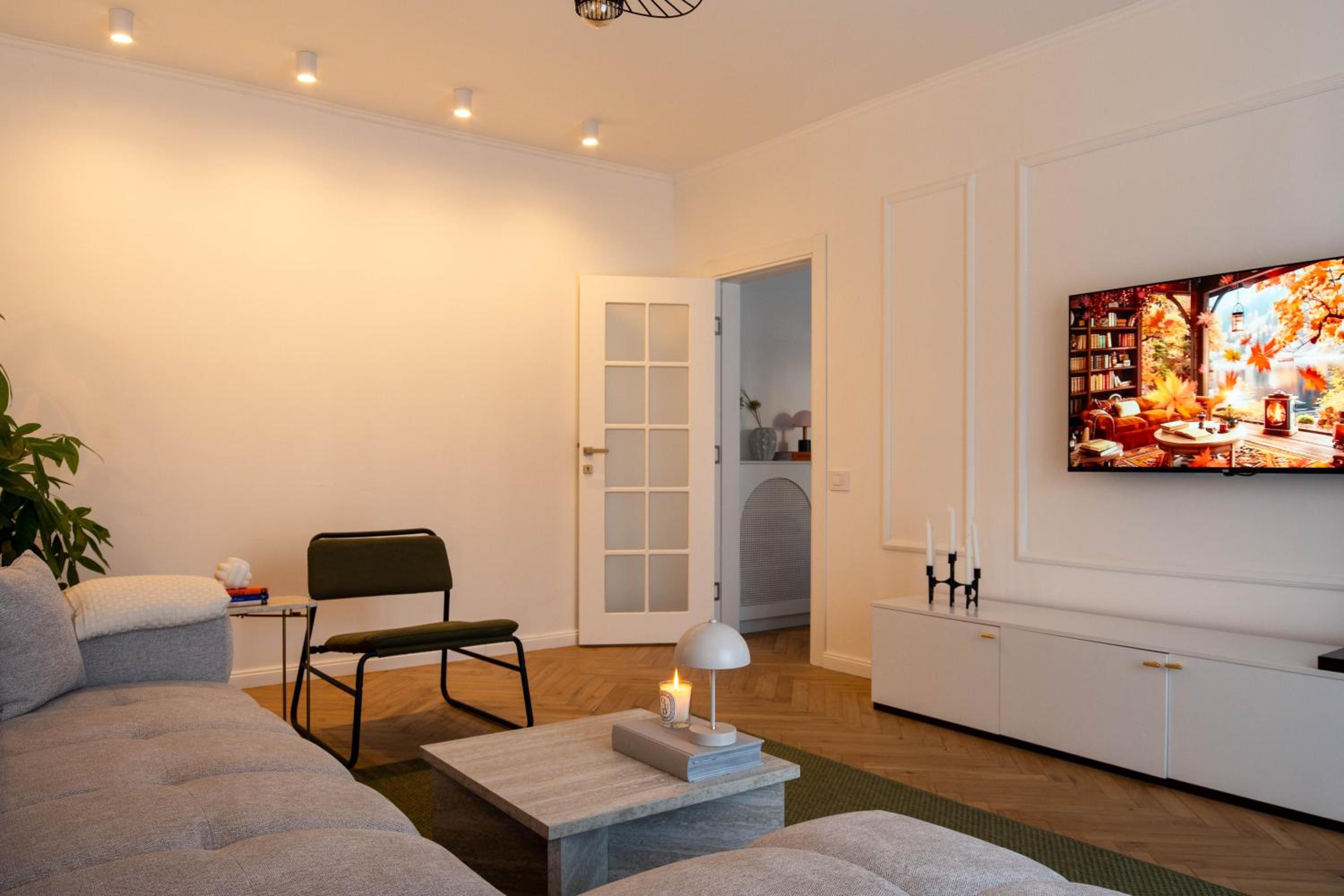 Designer flat with character