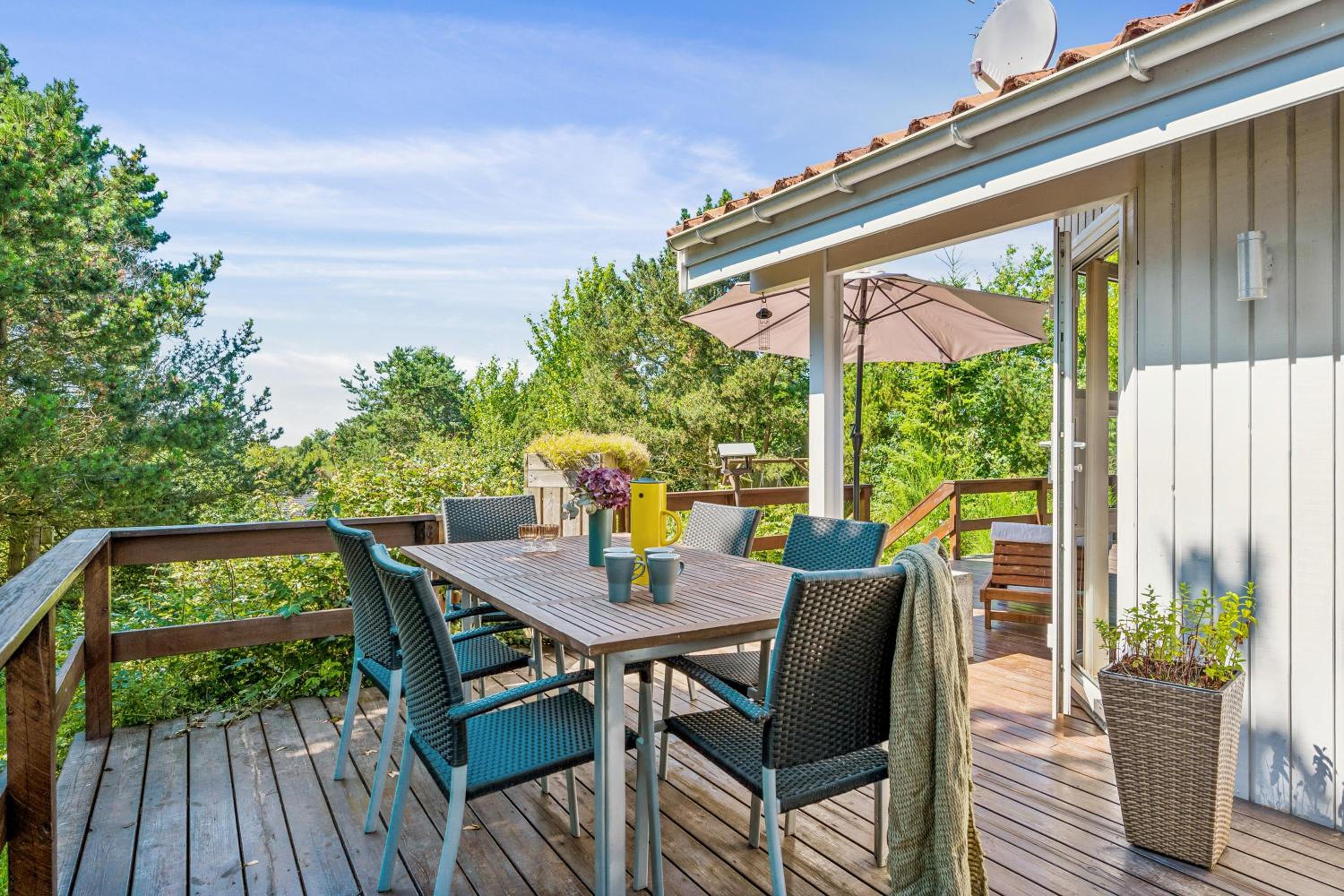 Lovely Holiday Home On An Elevated Natural Plot With Large Terraces, Spa, Sauna And A Hot Tub Close To Forest, Beach And Ebeltofts Charming