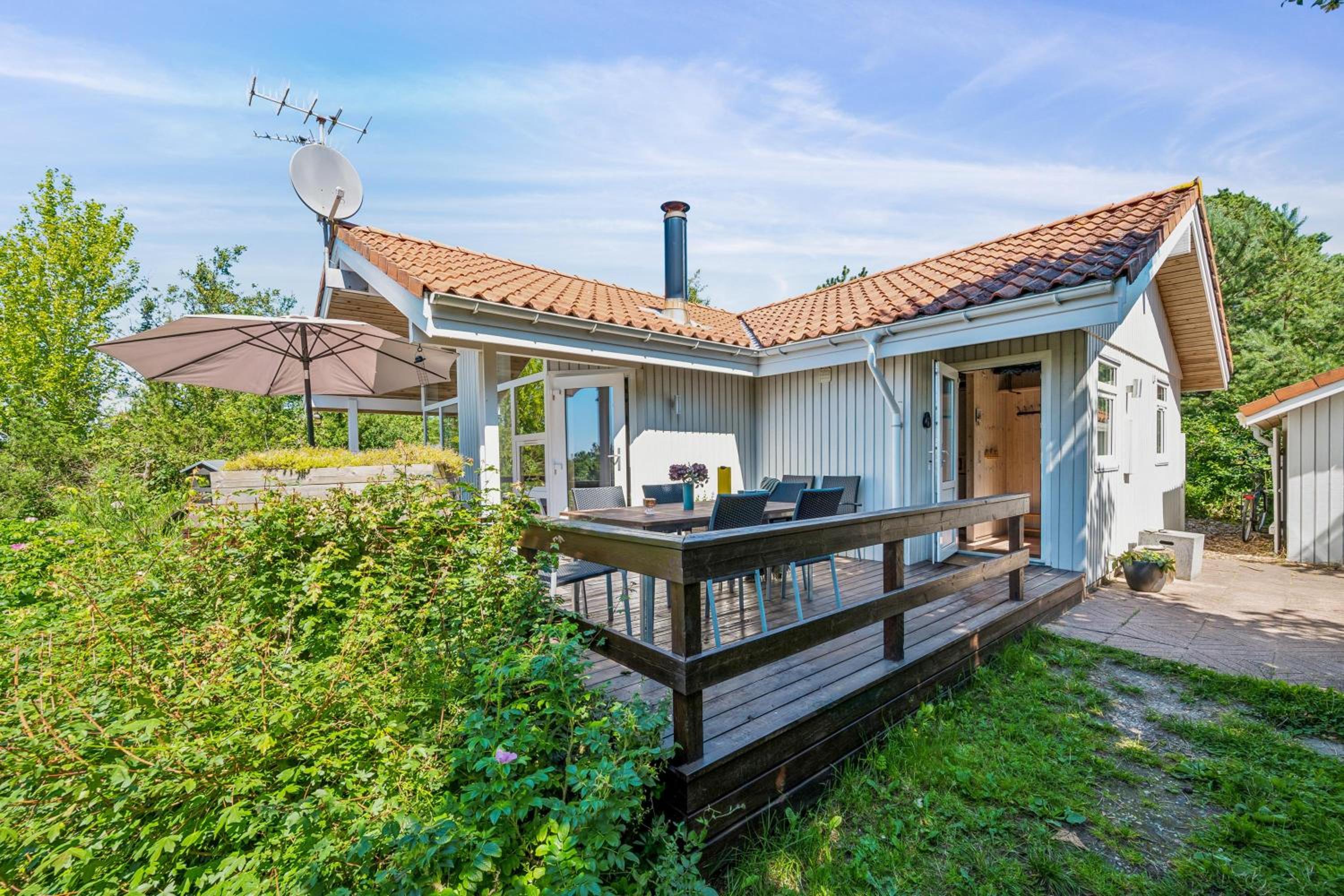 Lovely Holiday Home On An Elevated Natural Plot With Large Terraces, Spa, Sauna And A Hot Tub Close To Forest, Beach And Ebeltofts Charming