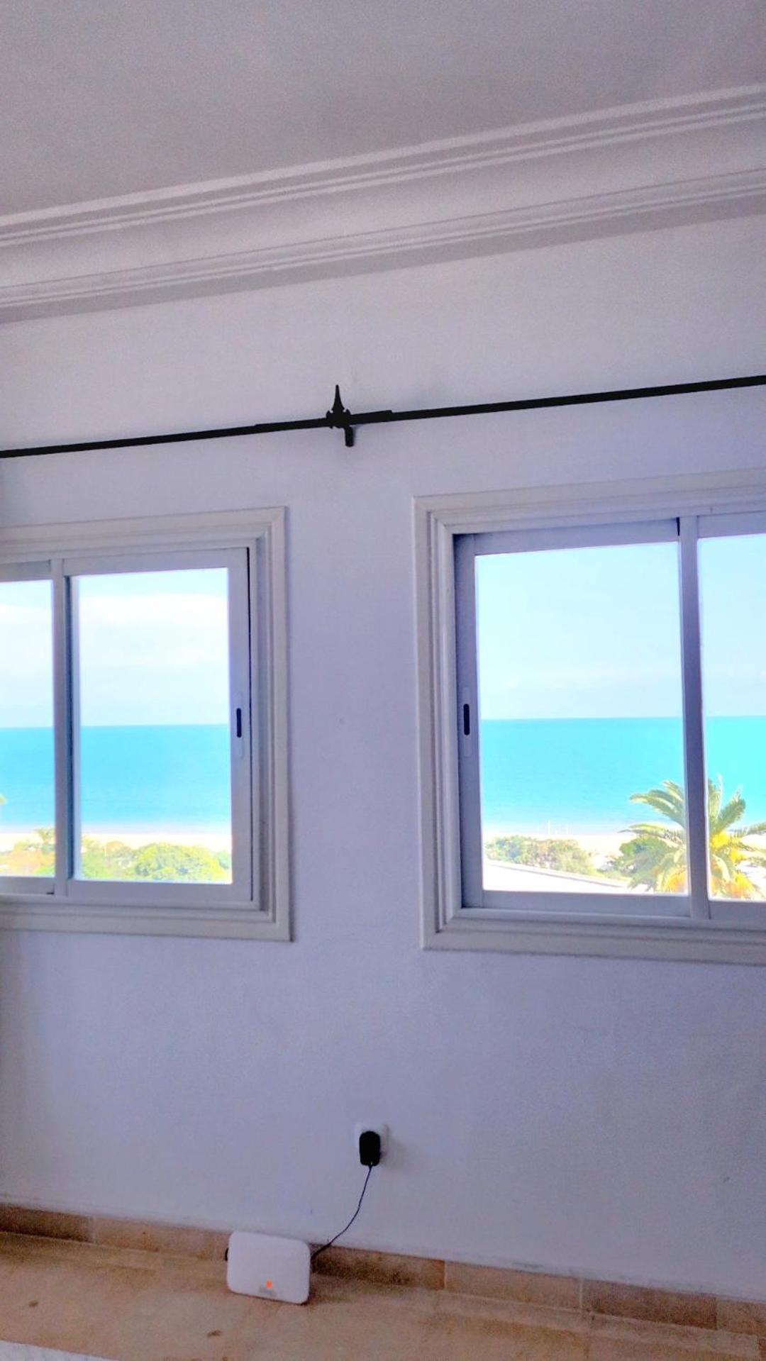 The sea view