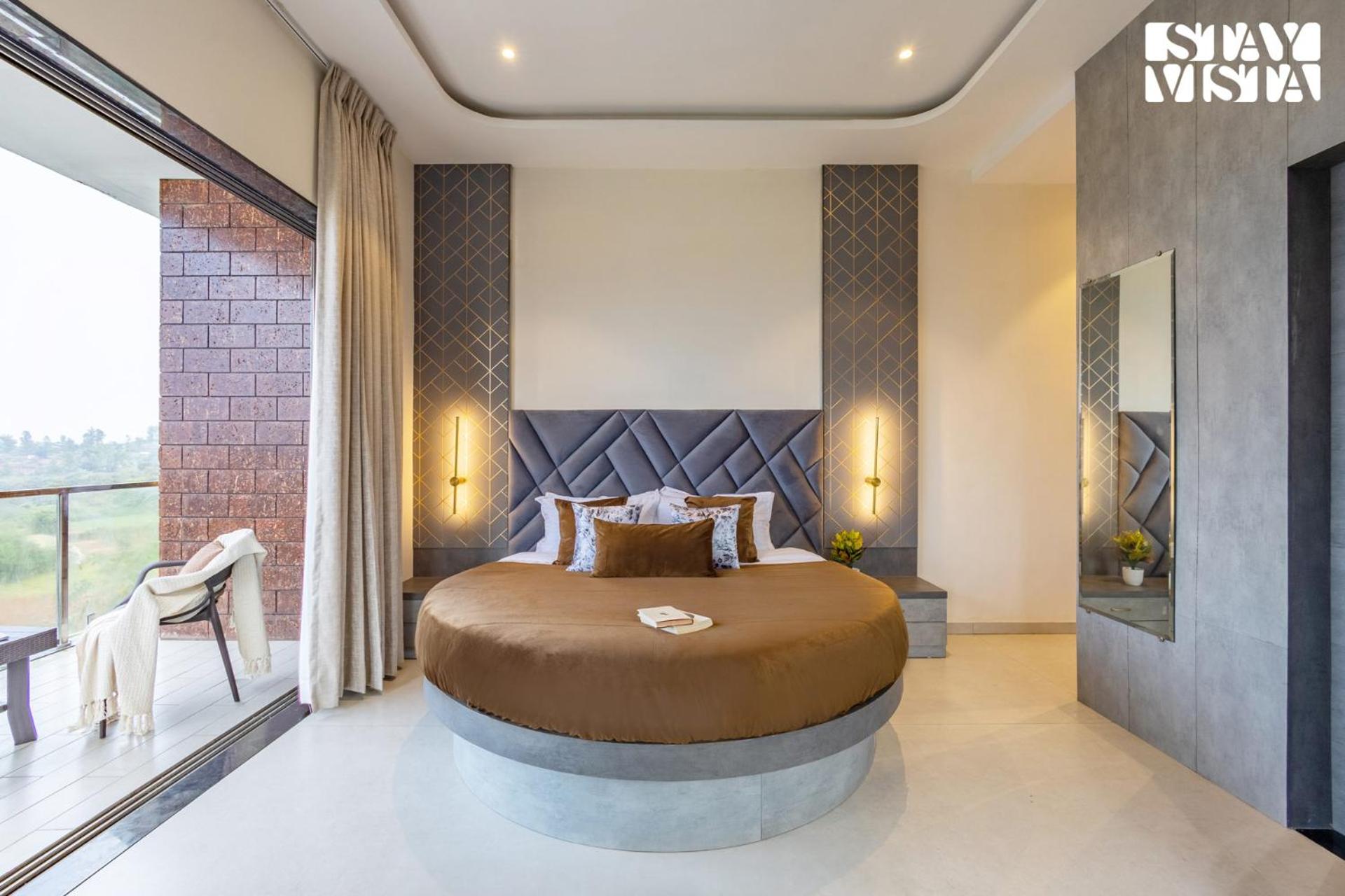 StayVista at Brick & Beam with Private Plunge Pool, Lawn, BBQ and Bonfire view 2