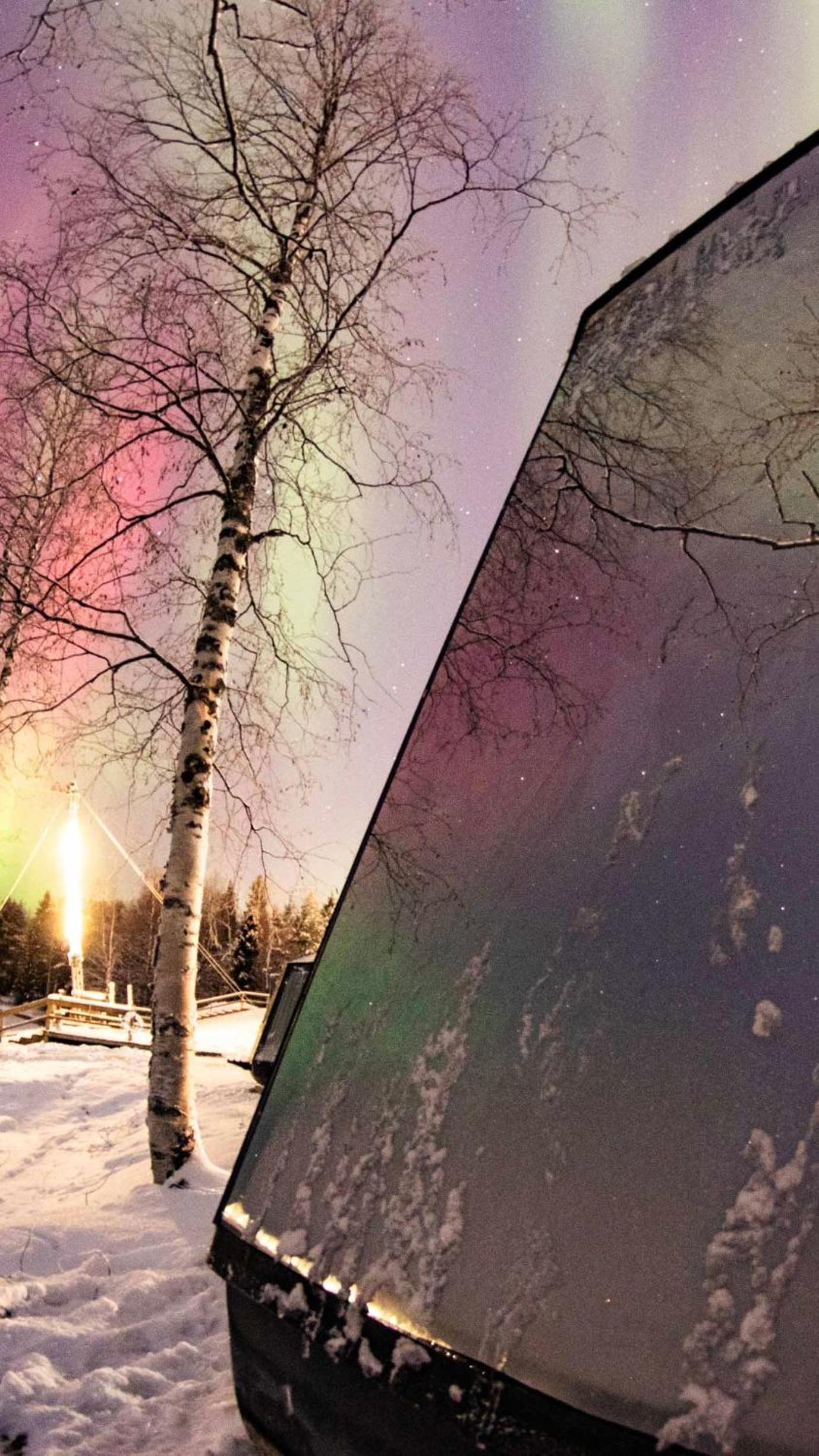 AuroraHut at Sauna Retreat