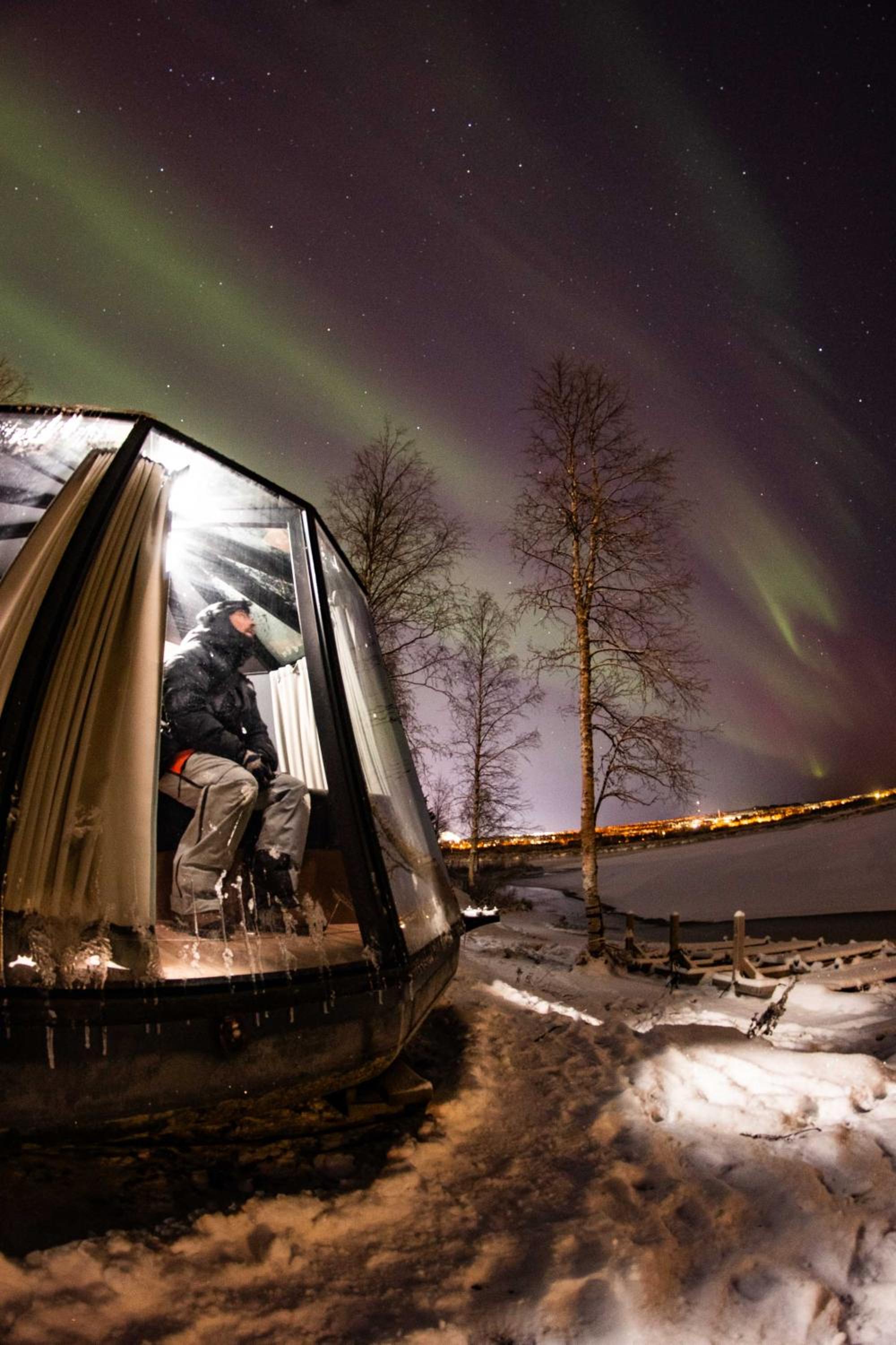 AuroraHut at Sauna Retreat