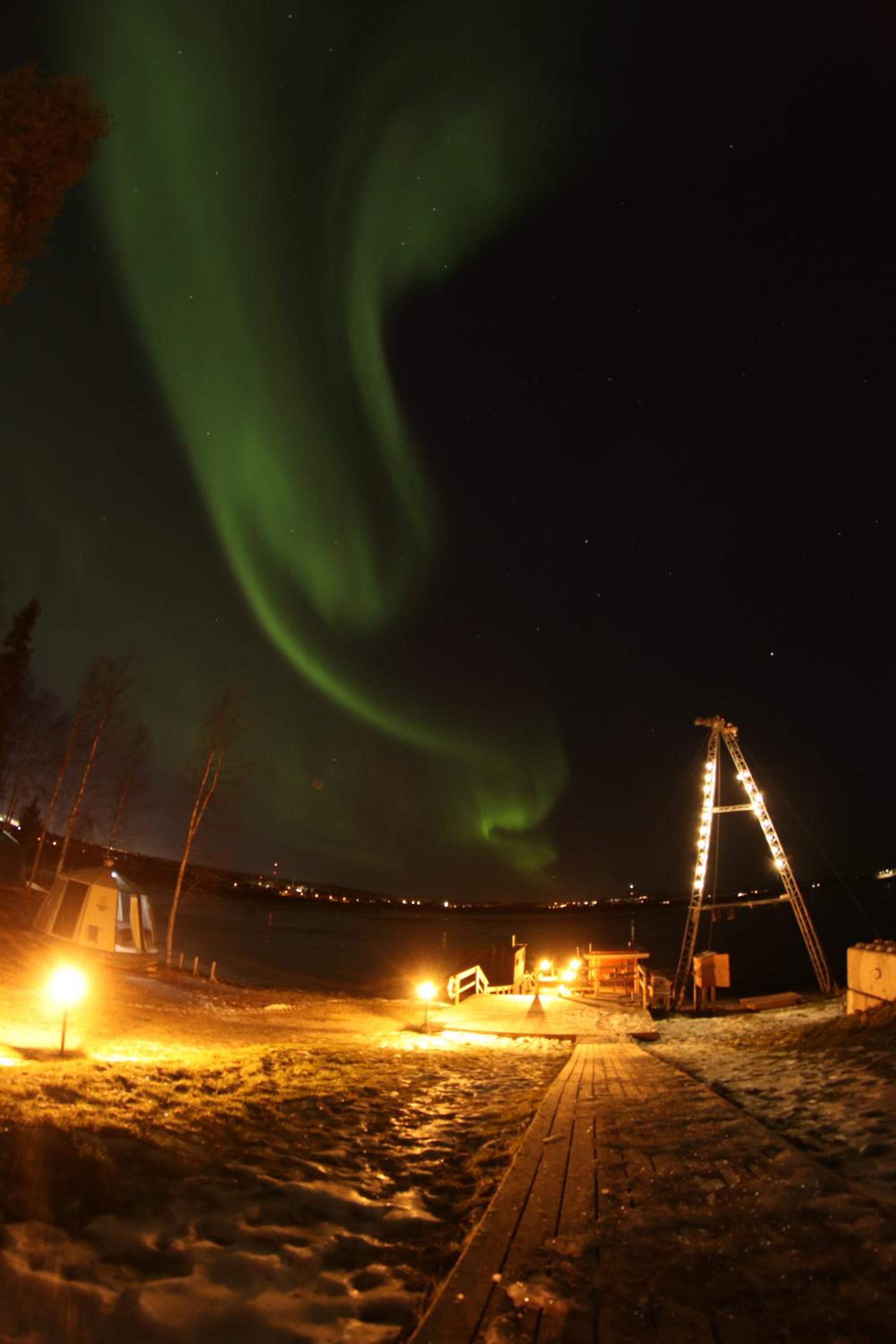 AuroraHut at Sauna Retreat