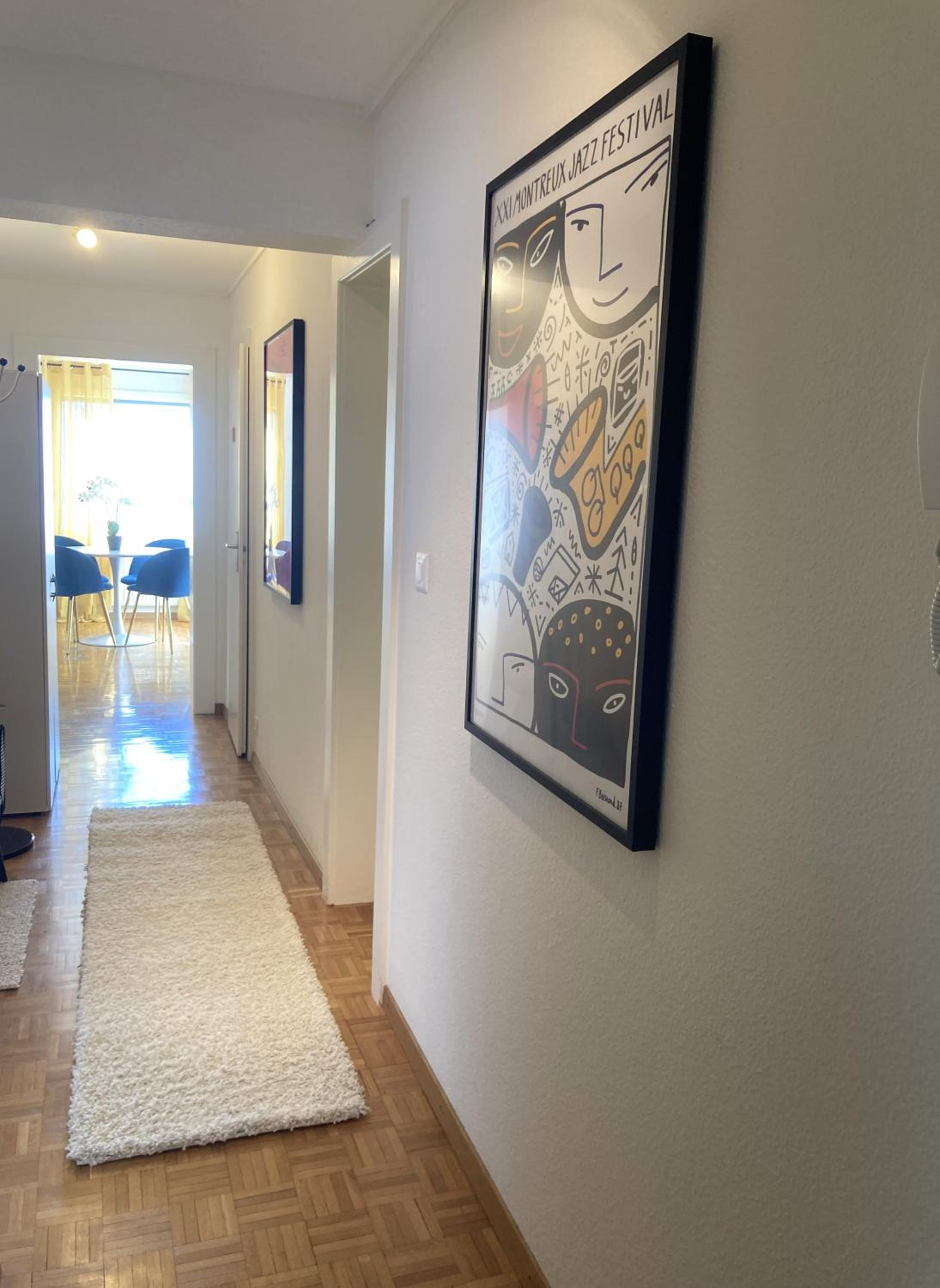 Montreux Central Boutique Apartment Lake View and Terrace