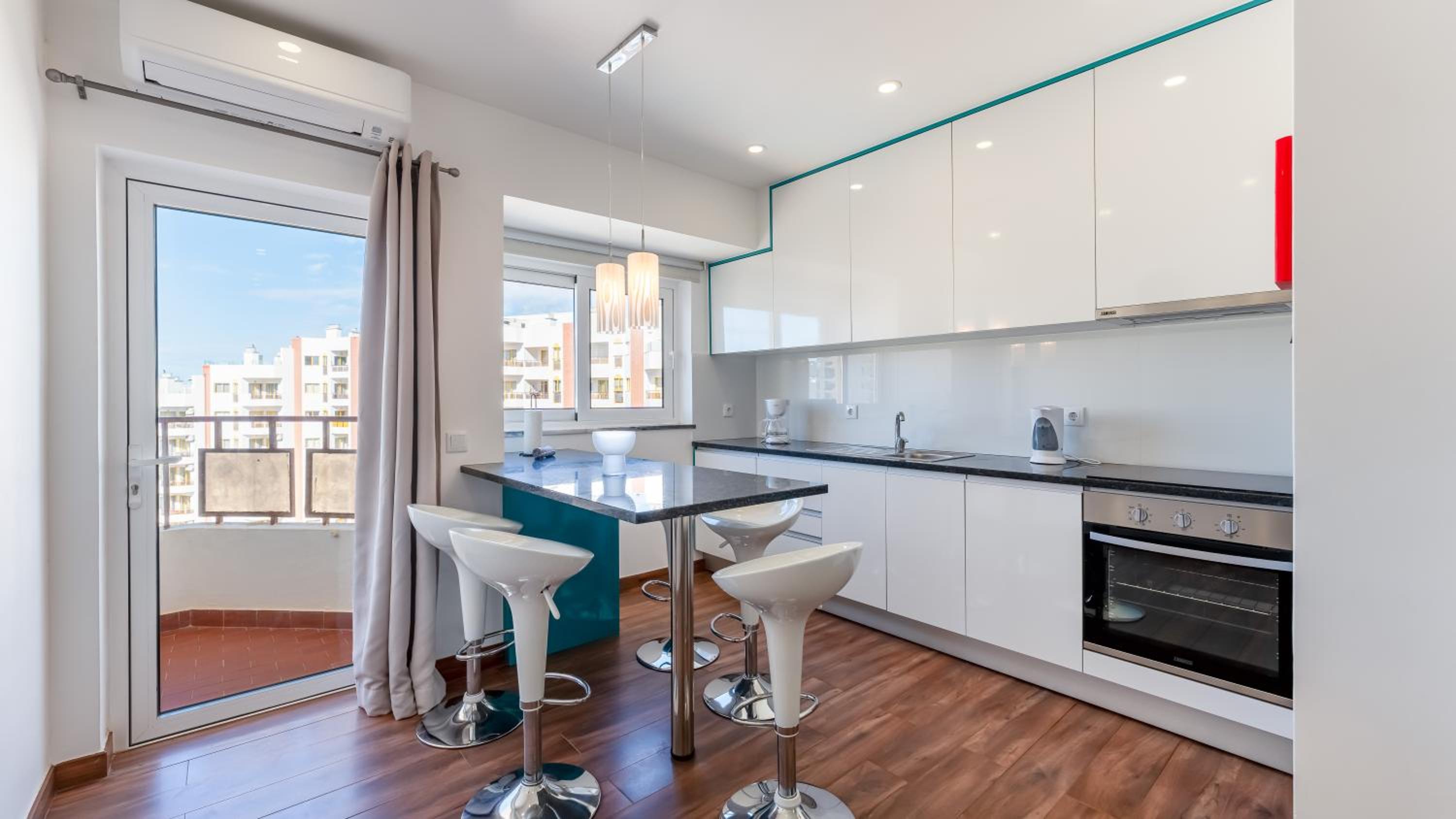 Serene Blue 1 BDR Flat With Balcony by LovelyStay view 4
