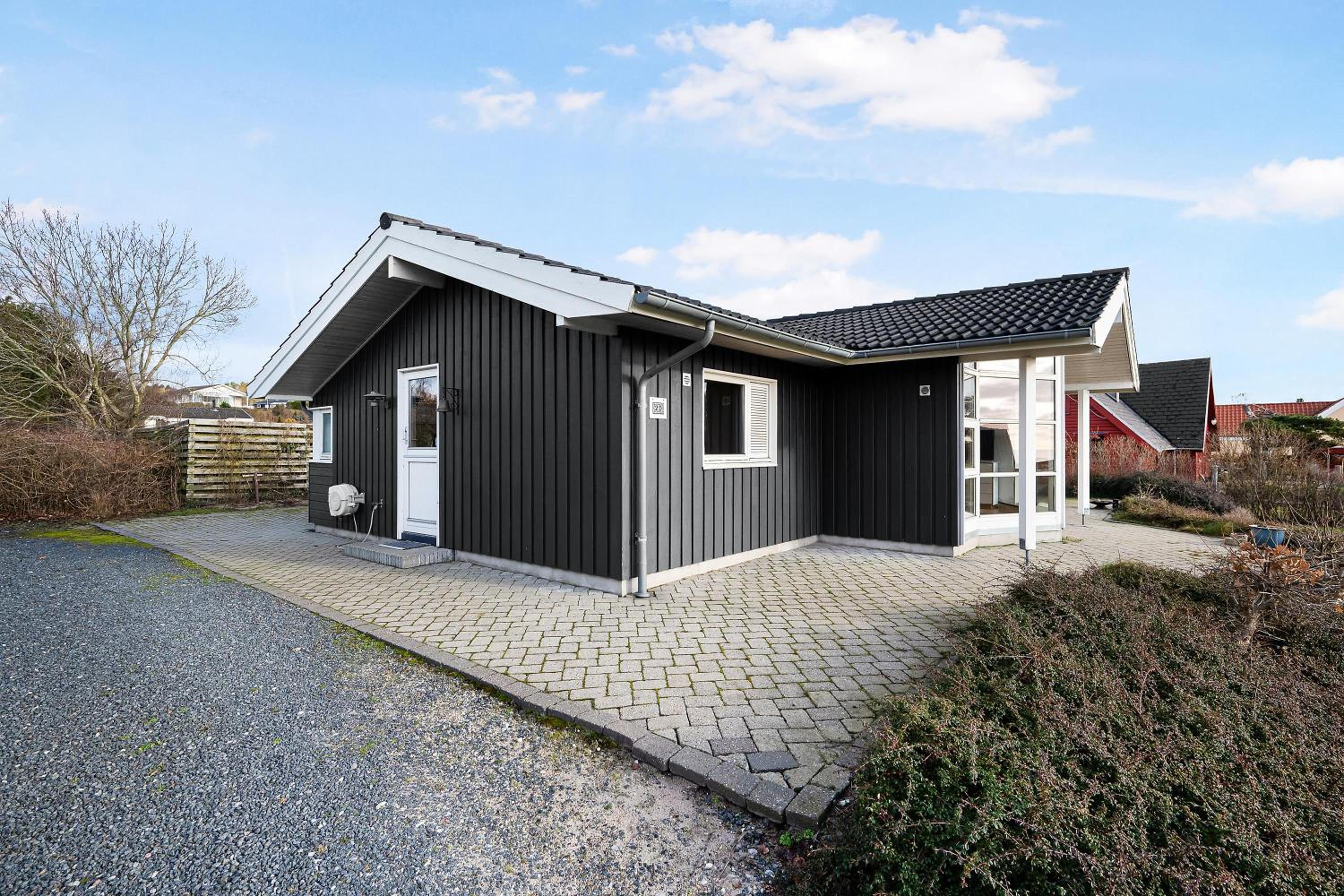 Flot Feriehus Med Udsigt Over Ebeltoft Bugten