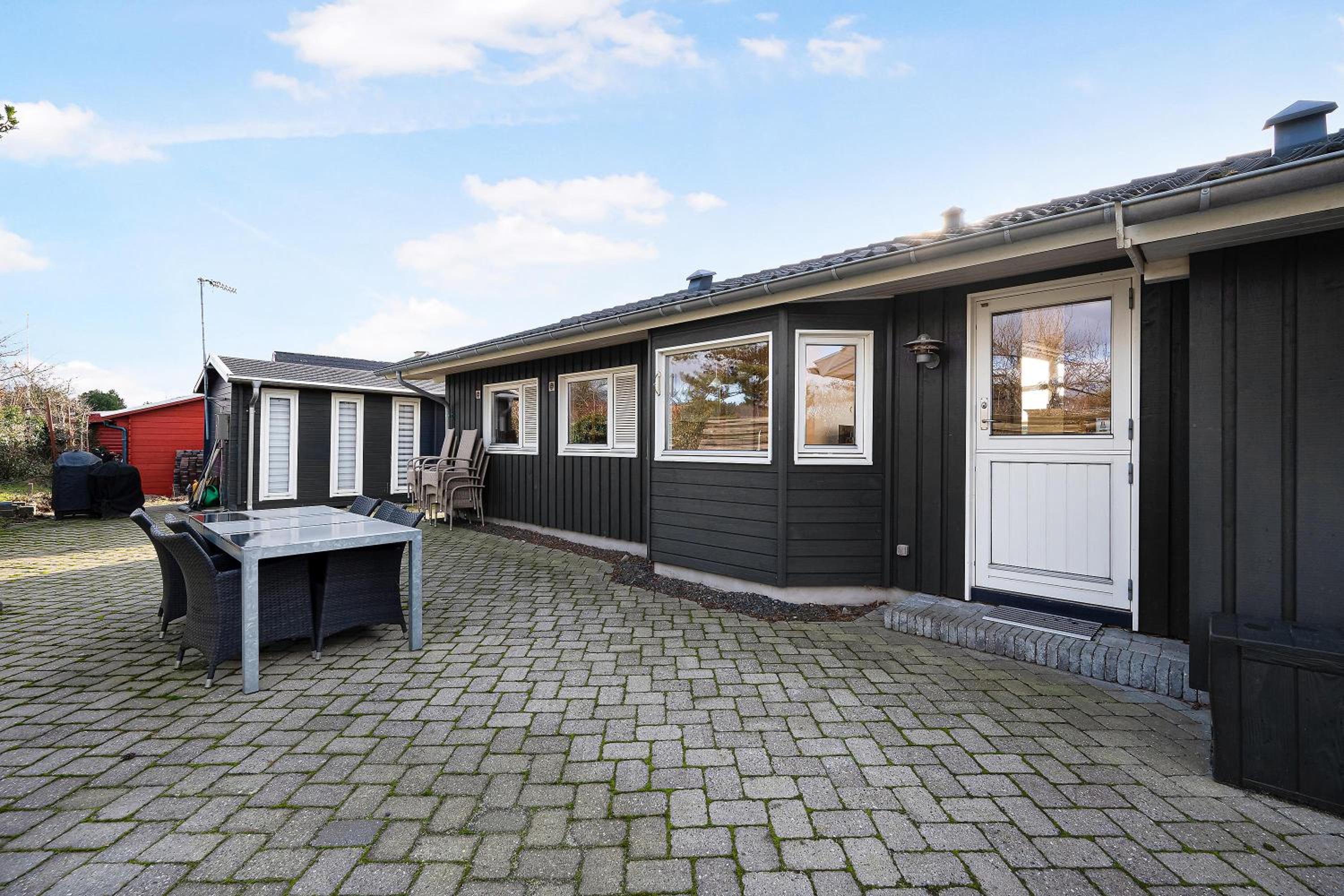 Flot Feriehus Med Udsigt Over Ebeltoft Bugten